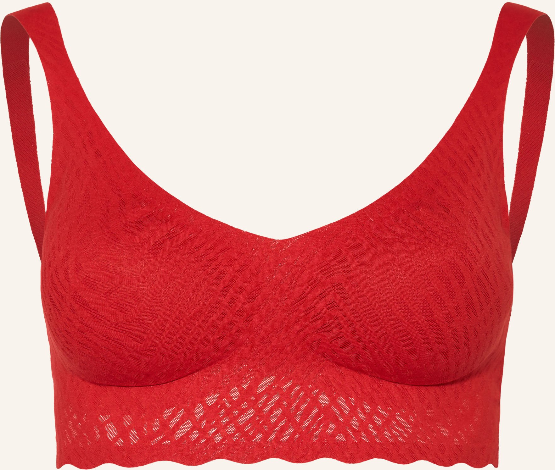 Thumbnail - Sloggi Bustier Zero Feel Bliss rot