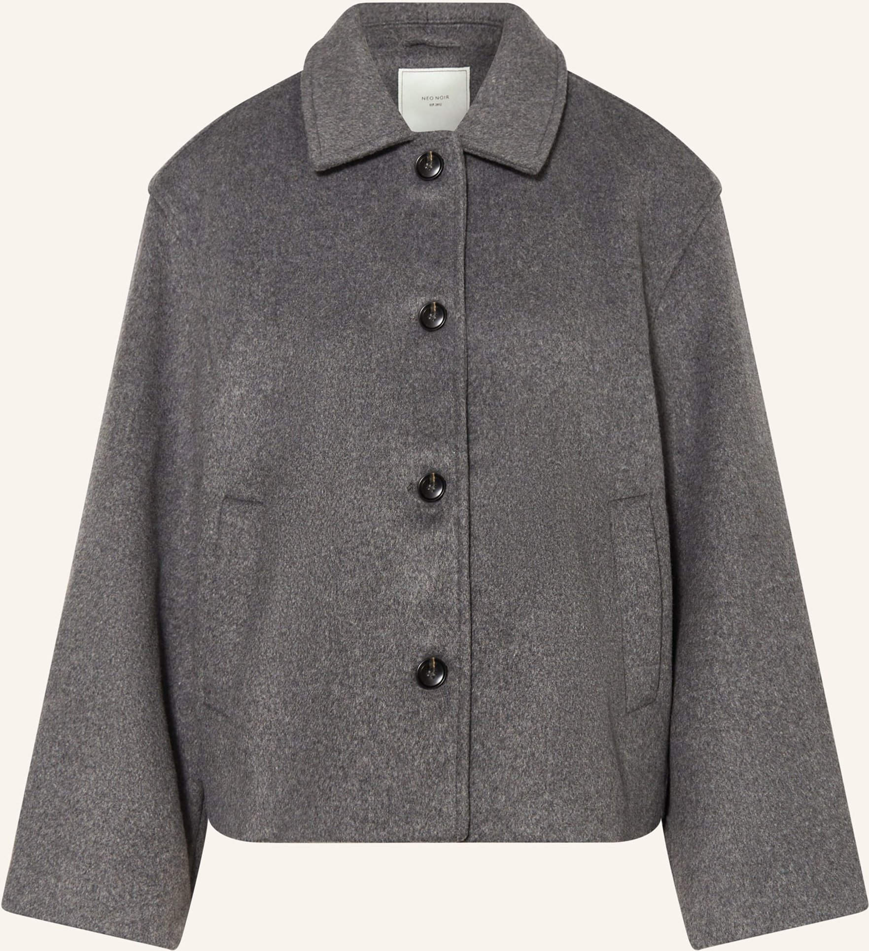 Neo Noir Jacke Hamra grau