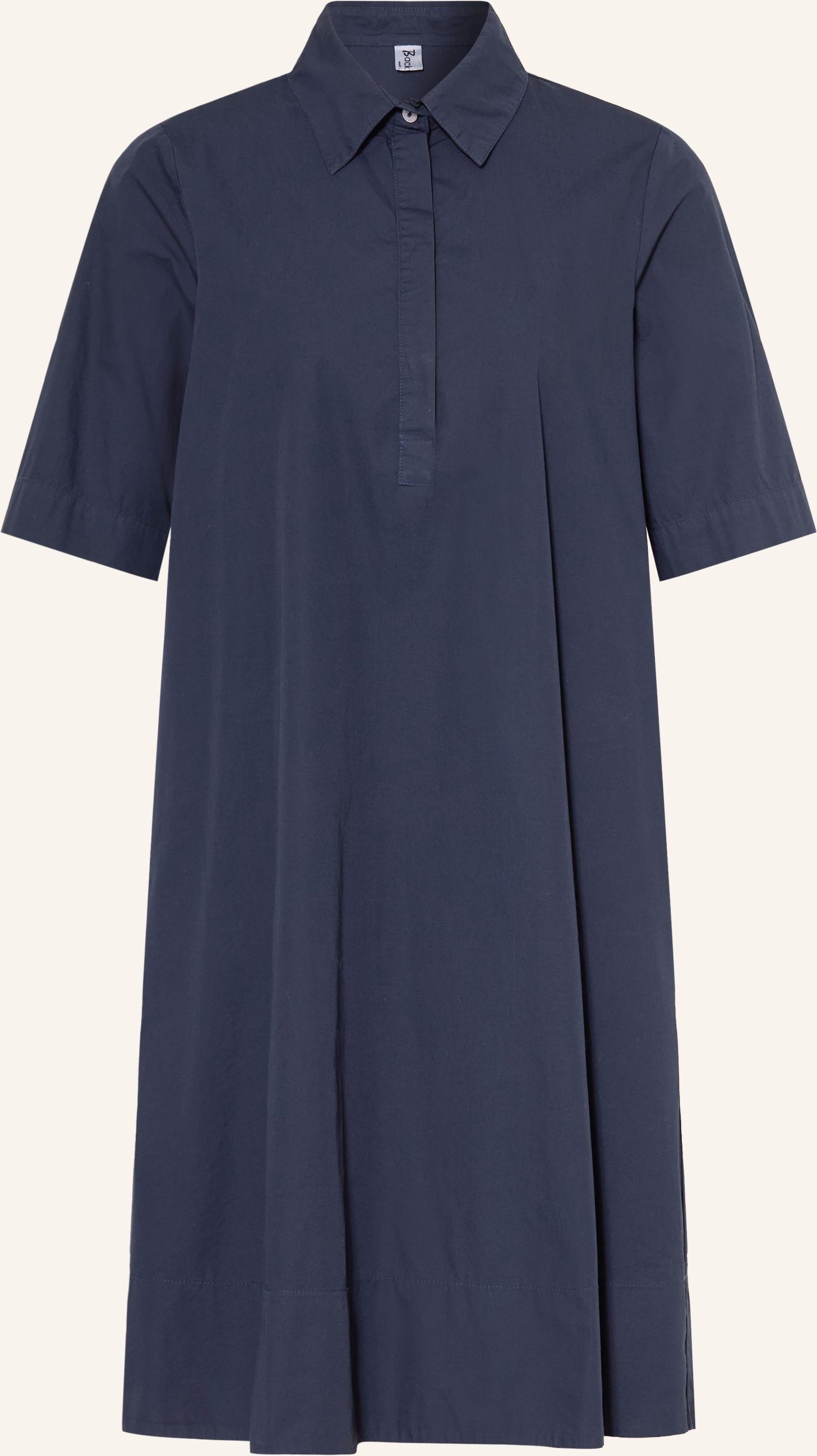 Backstage Hemdblusenkleid Prato blau