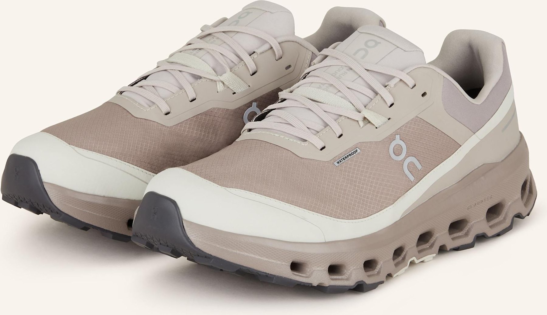 Thumbnail - On Trailrunning-Schuhe Cloudvista 2 Waterproof beige