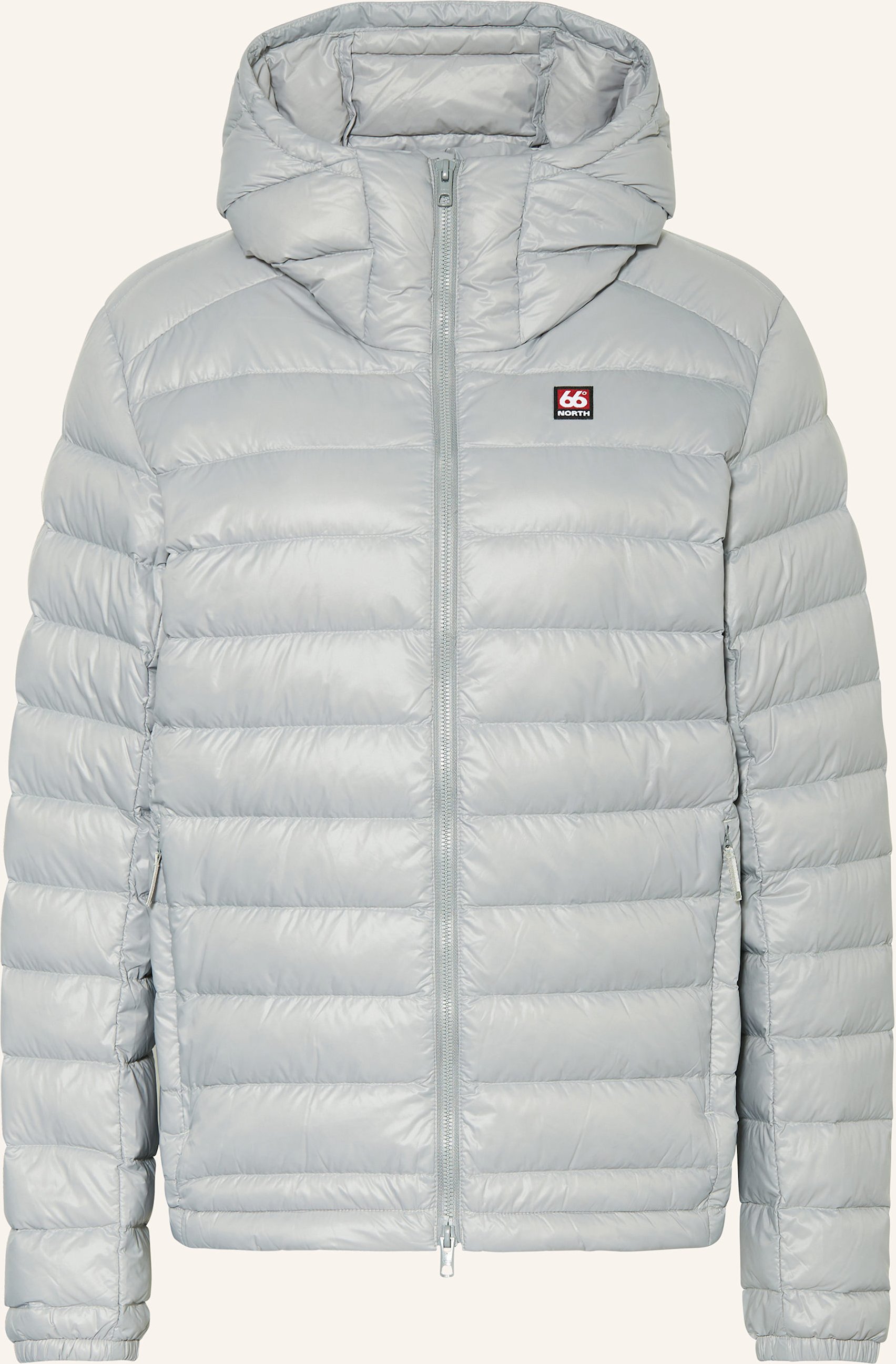 Thumbnail - 66°North Lightweight-Daunenjacke Keilir grau