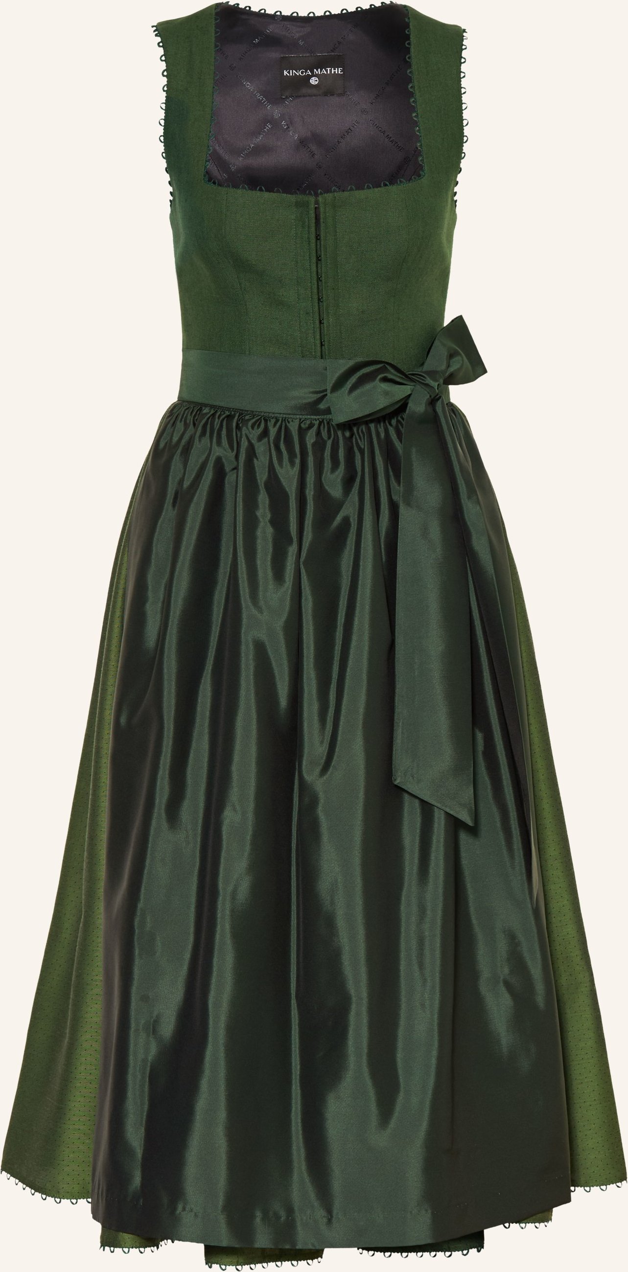 Kinga Mathe Dirndl München Mit Leinen gruen