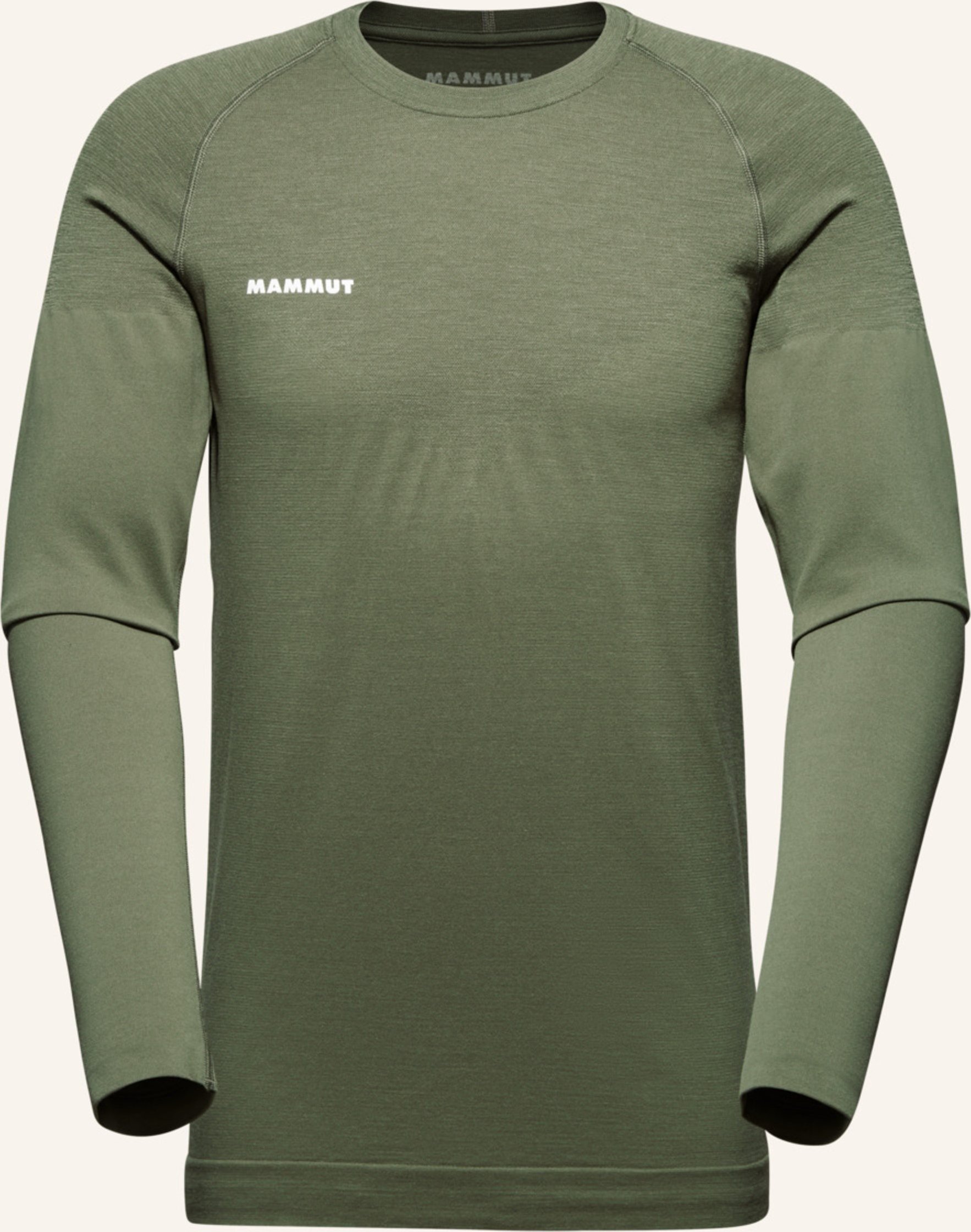 Mammut Longsleeve Trift Mit Merinowolle gruen