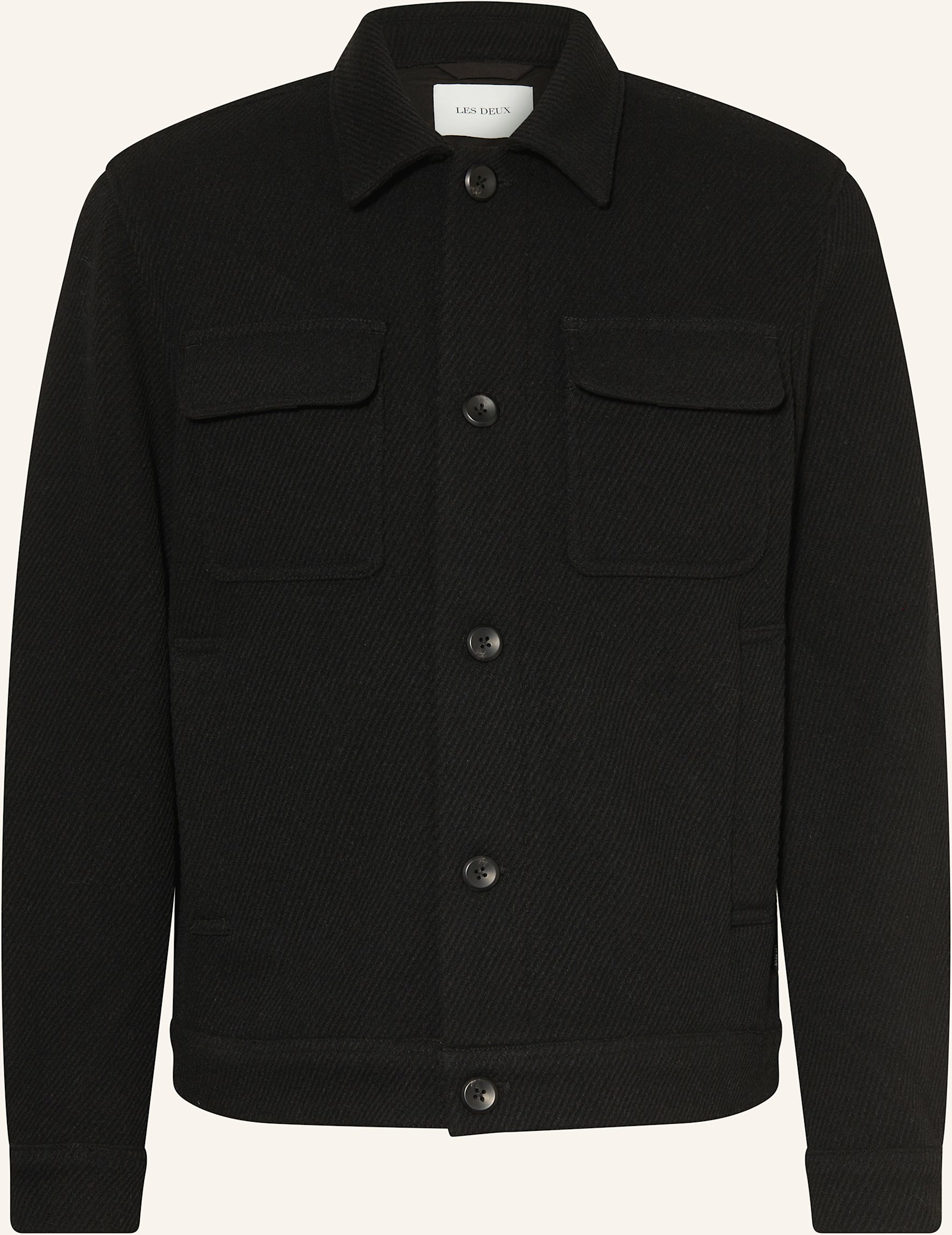 Thumbnail - Les Deux Overjacket Nash schwarz