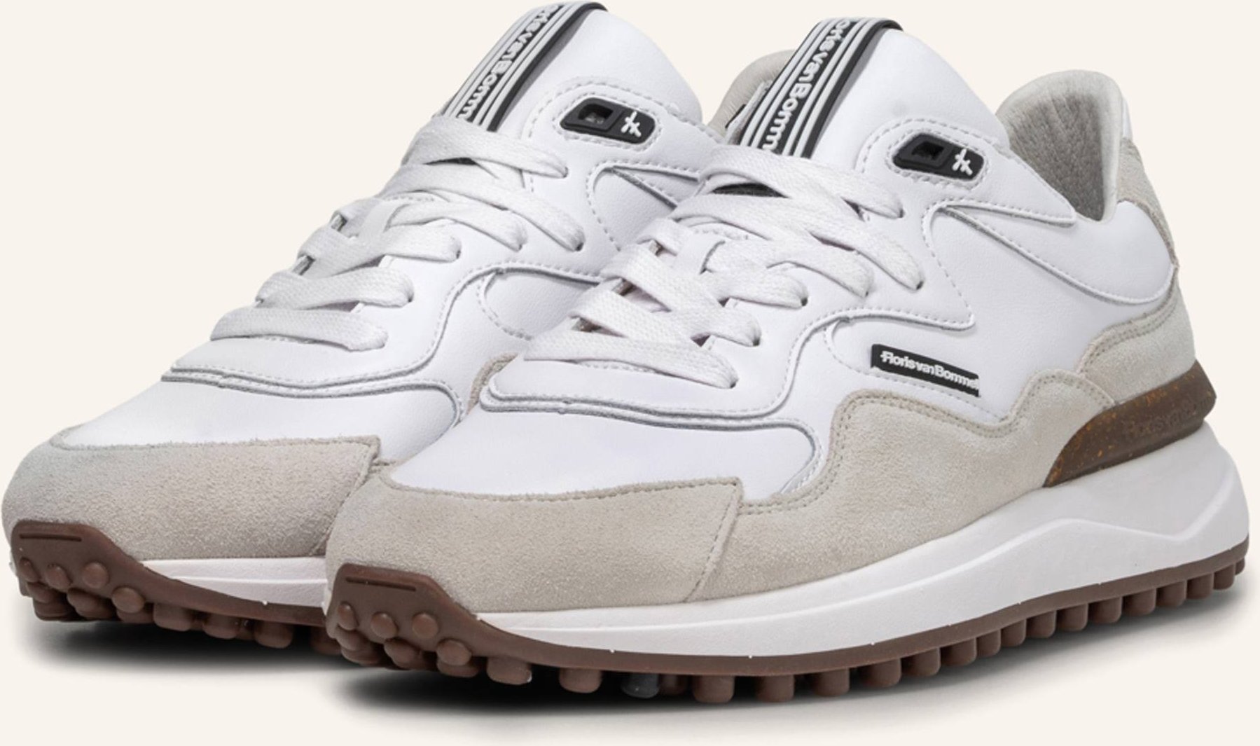 Floris Van Bommel Sneaker Noppi 50 weiss