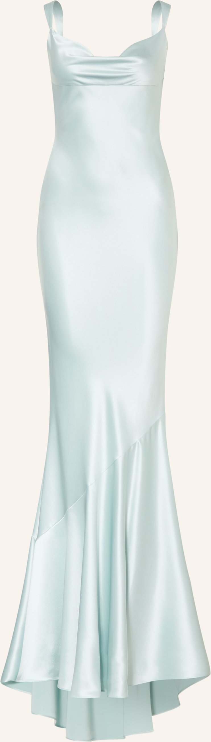 Retrofête Abendkleid Vinicia Mit Volants blau