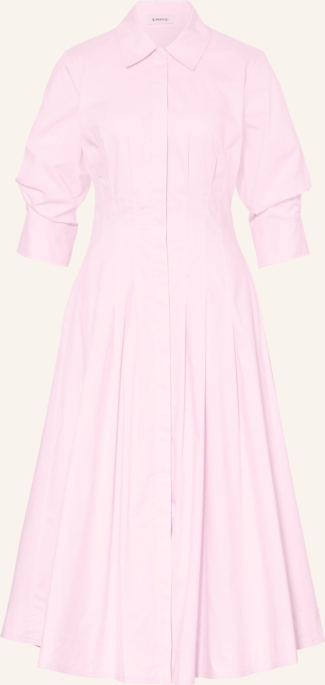 Simkhai Hemdblusenkleid Jazz rosa