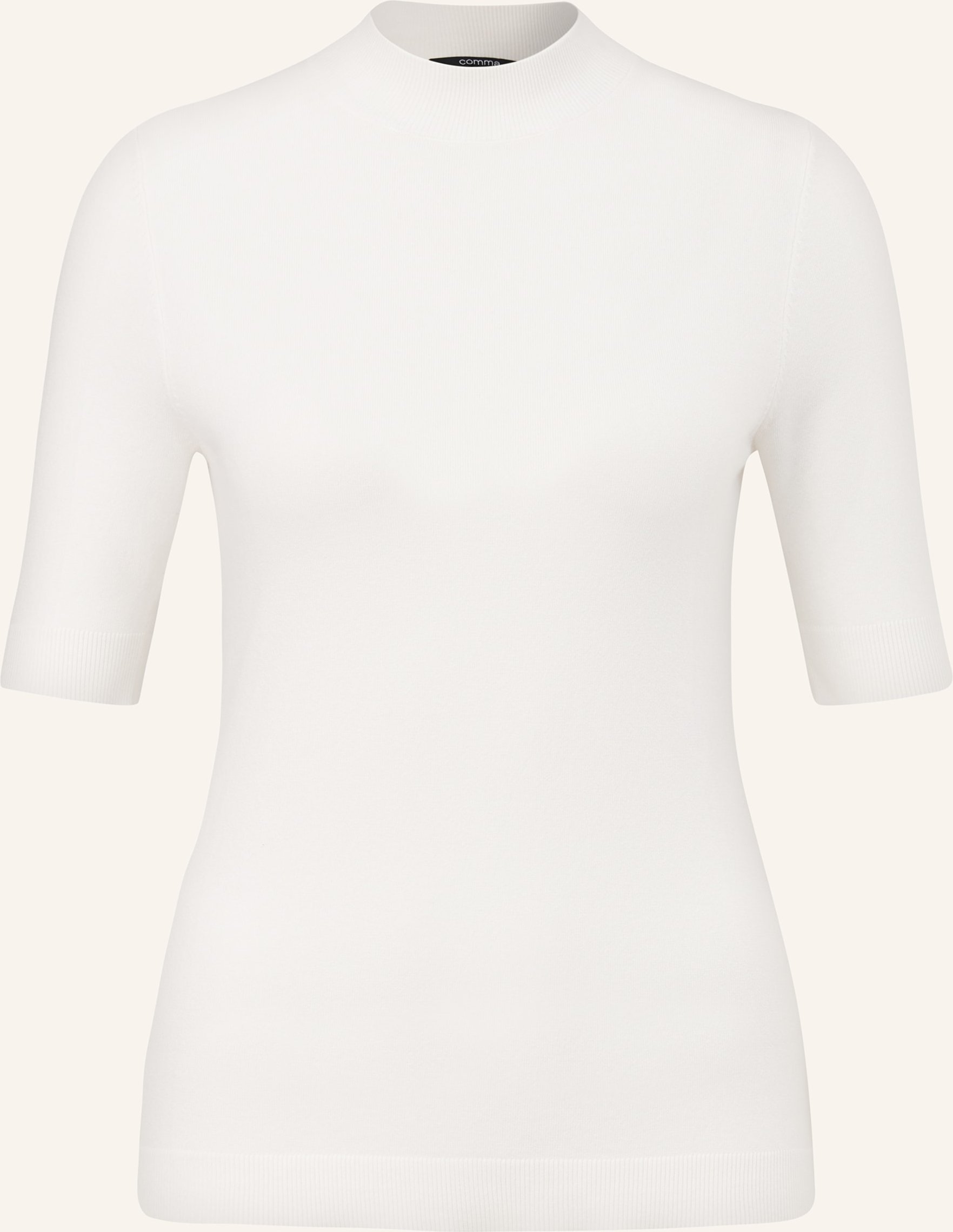 Comma Strickshirt weiss