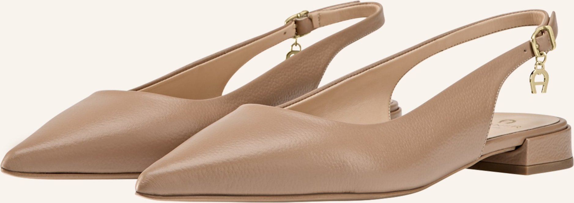 Aigner Slingback Pumps Alina 4h beige
