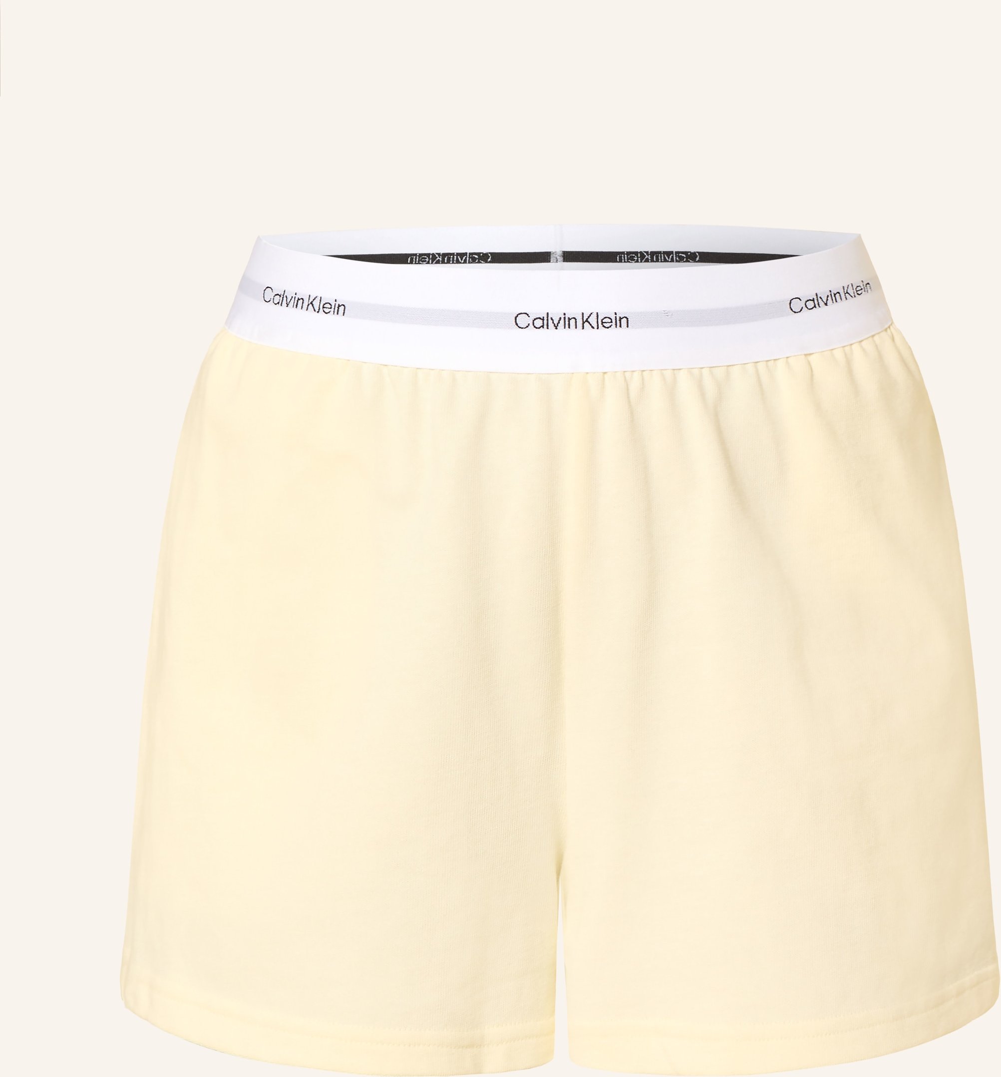 Calvin Klein Lounge-Shorts gelb
