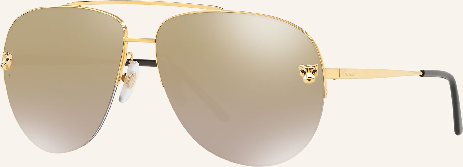 Cartier Sonnenbrille 6L001357 gold