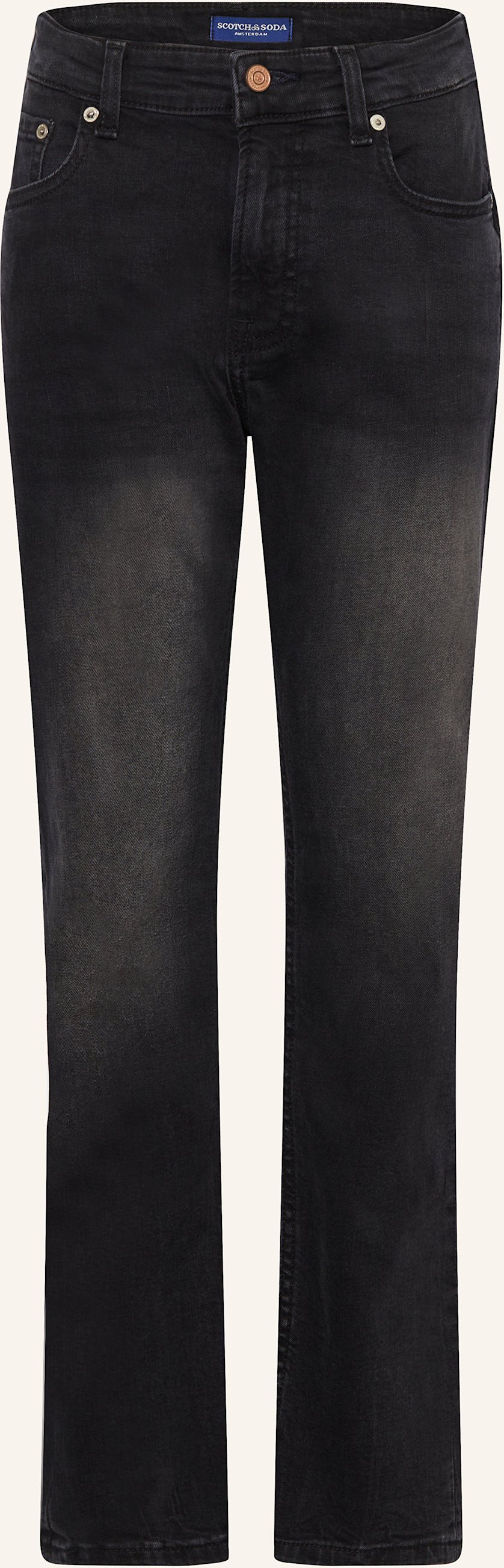 Scotch & Soda Jeans Dean Loose Tapered Fit schwarz