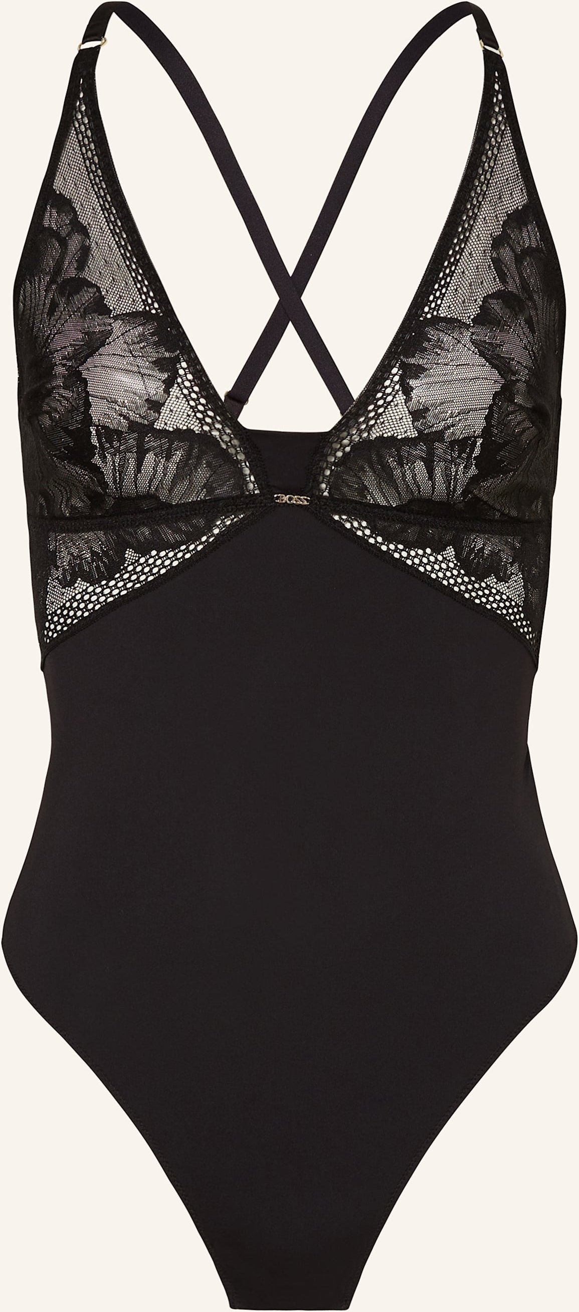 Boss String-Body Peony Lace schwarz