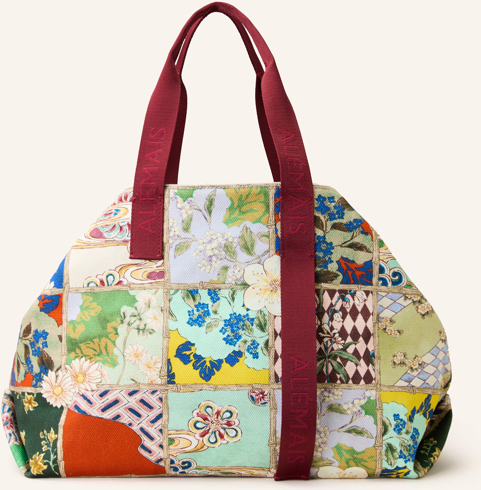 Alémais Strandtasche Bianca gruen