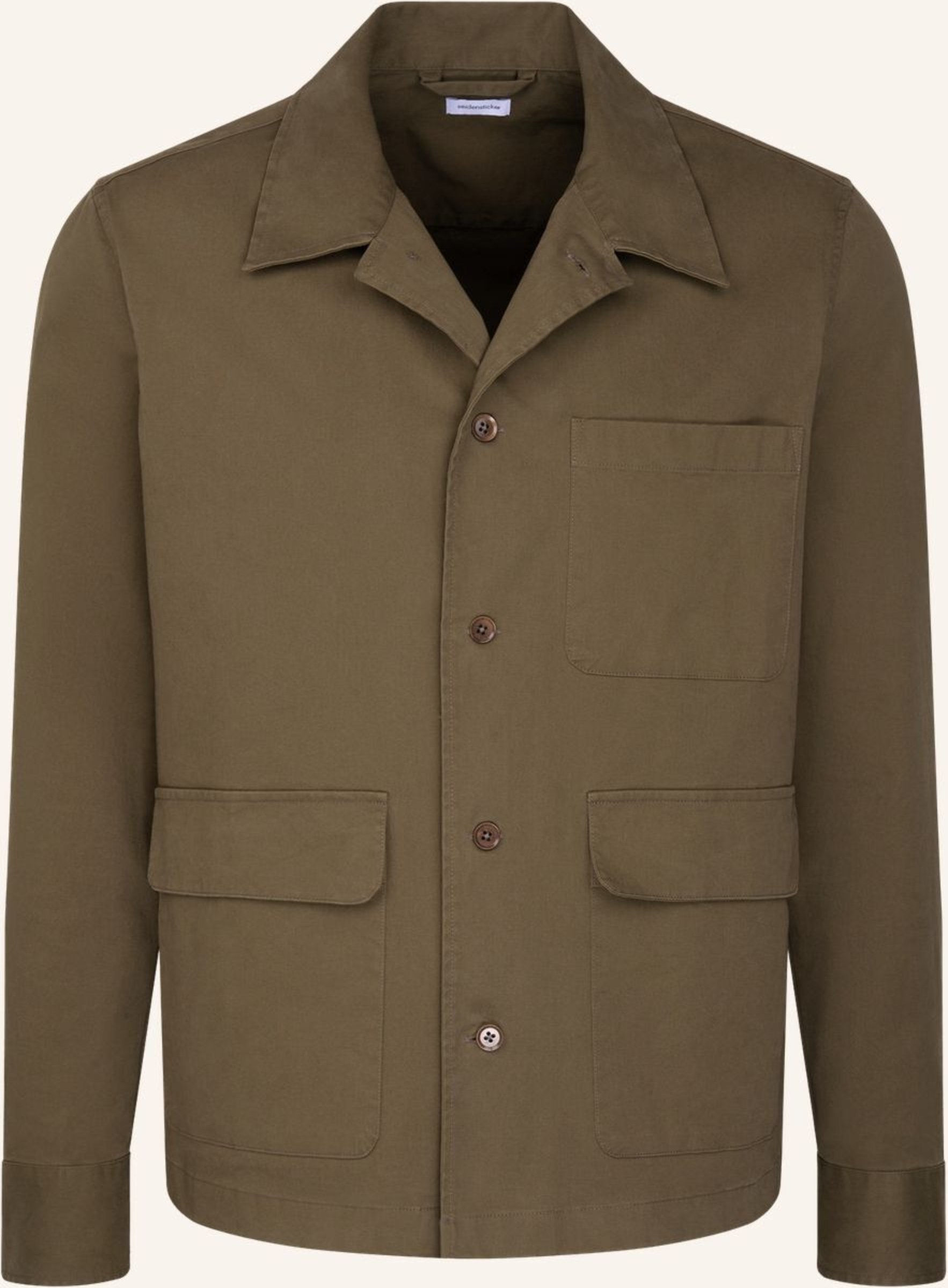 Seidensticker Jacke Regular Fit gruen