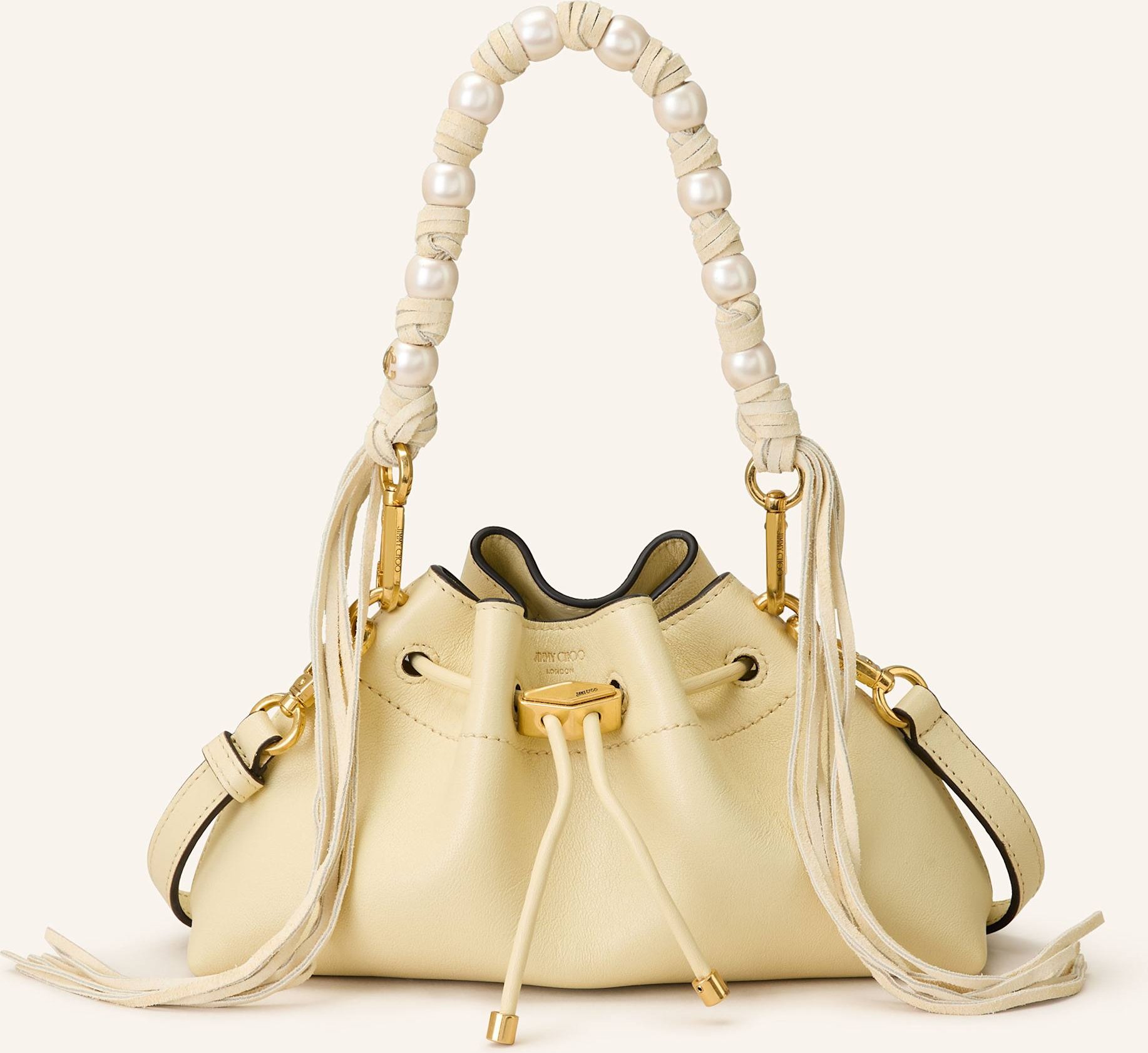 Jimmy Choo Handtasche Bon Bon Small weiss
