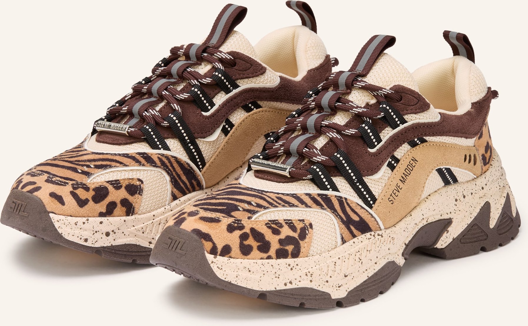 Steve Madden Sneaker Animates braun