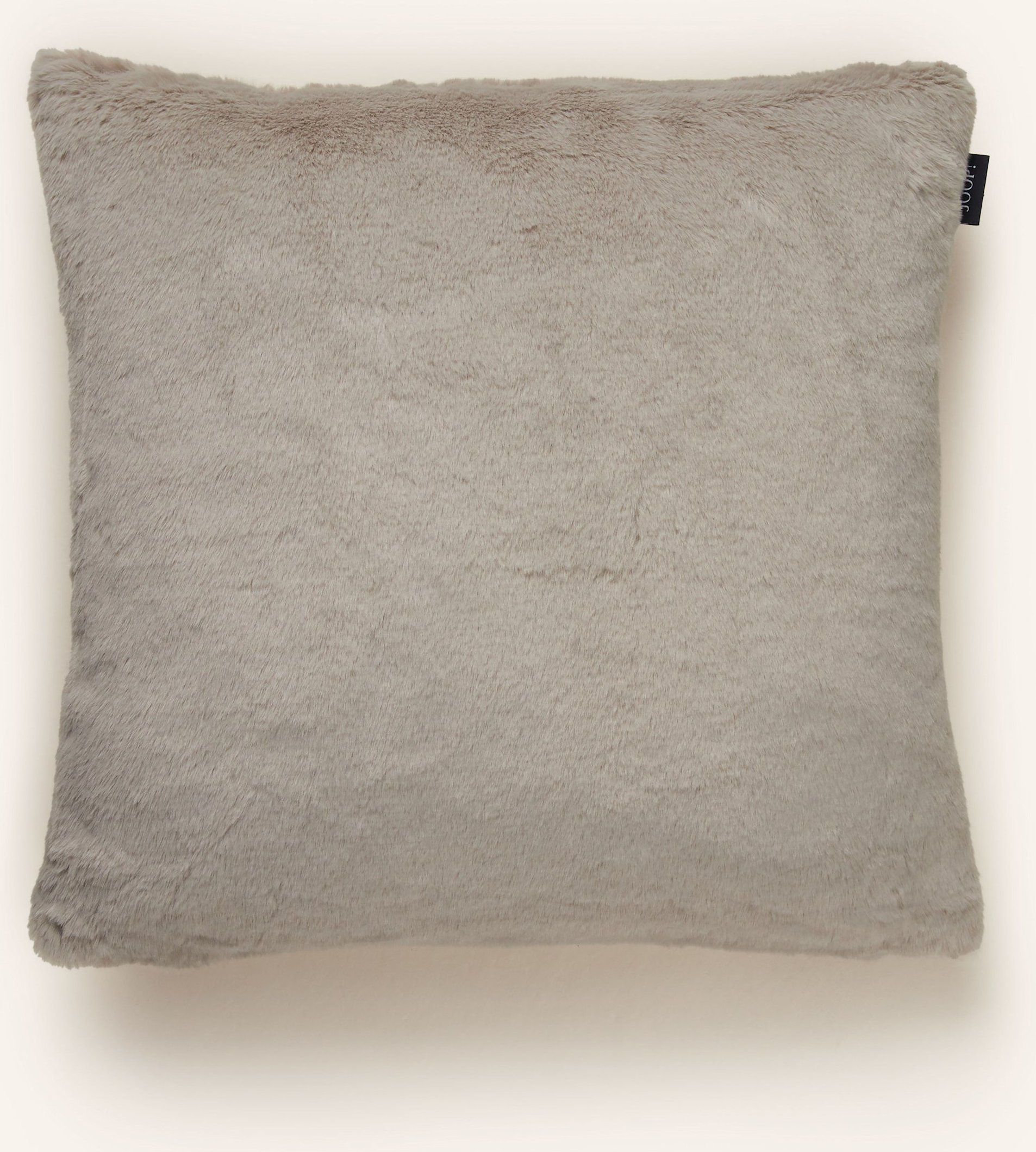Joop! Dekokissenhülle J!Chalet Mit Kunstfell grau