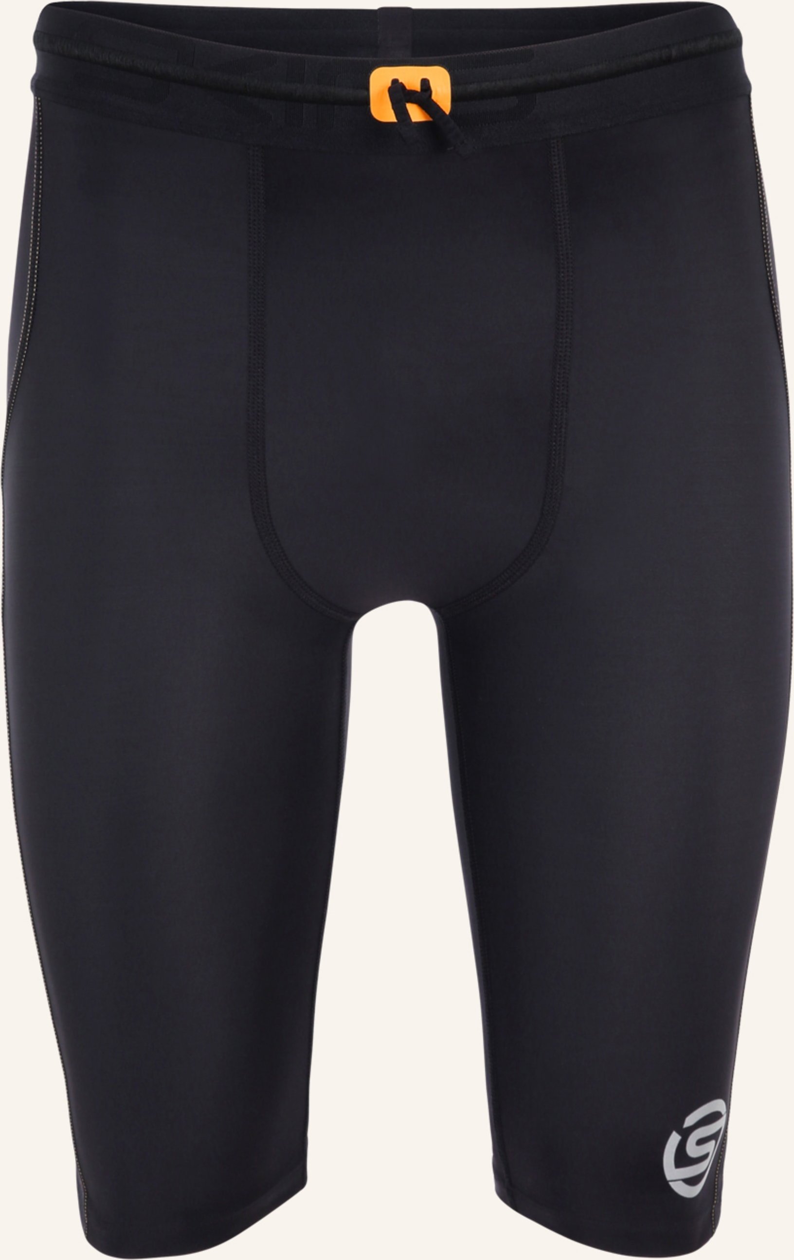 Thumbnail - Skins Kompressionshose s3 Half Tights schwarz