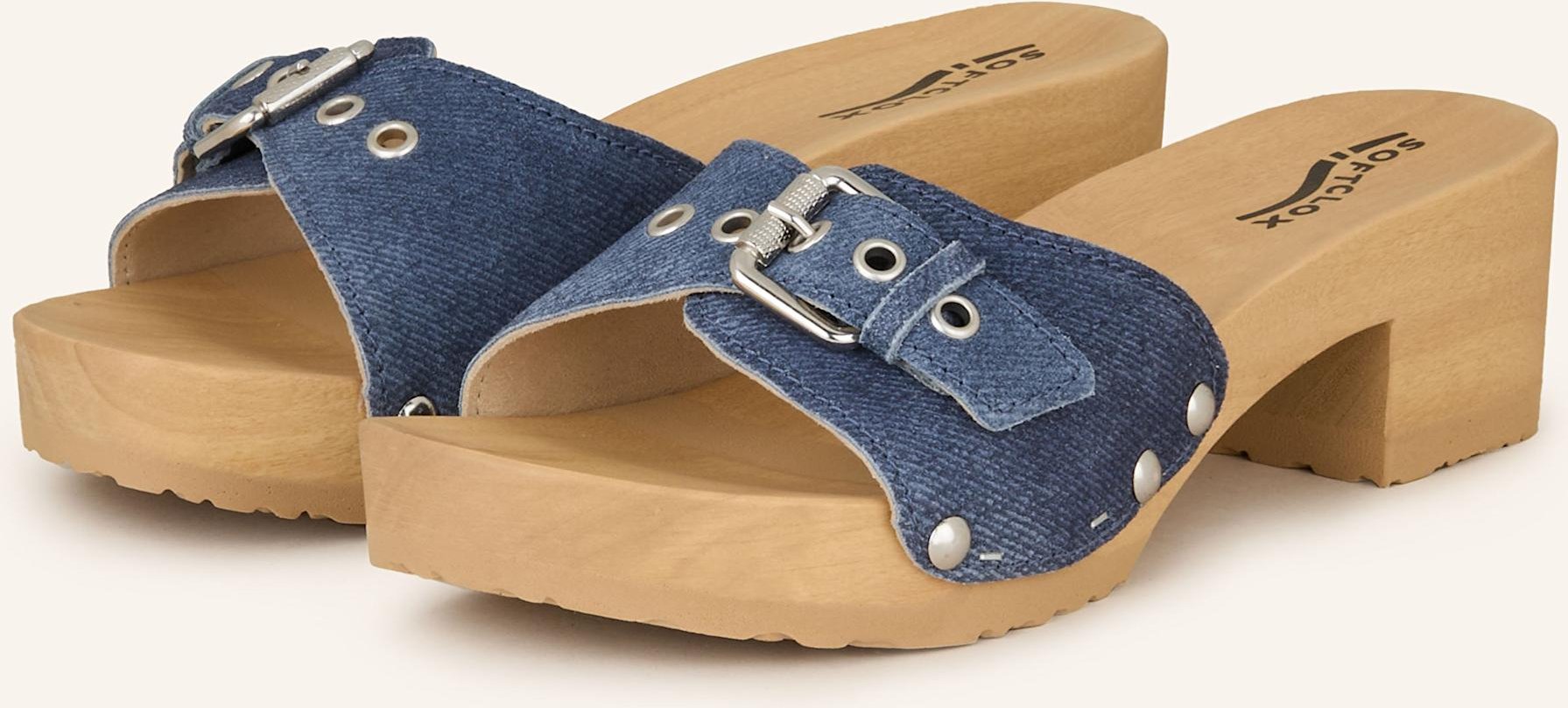 Thumbnail - Softclox Clogs Pixie blau