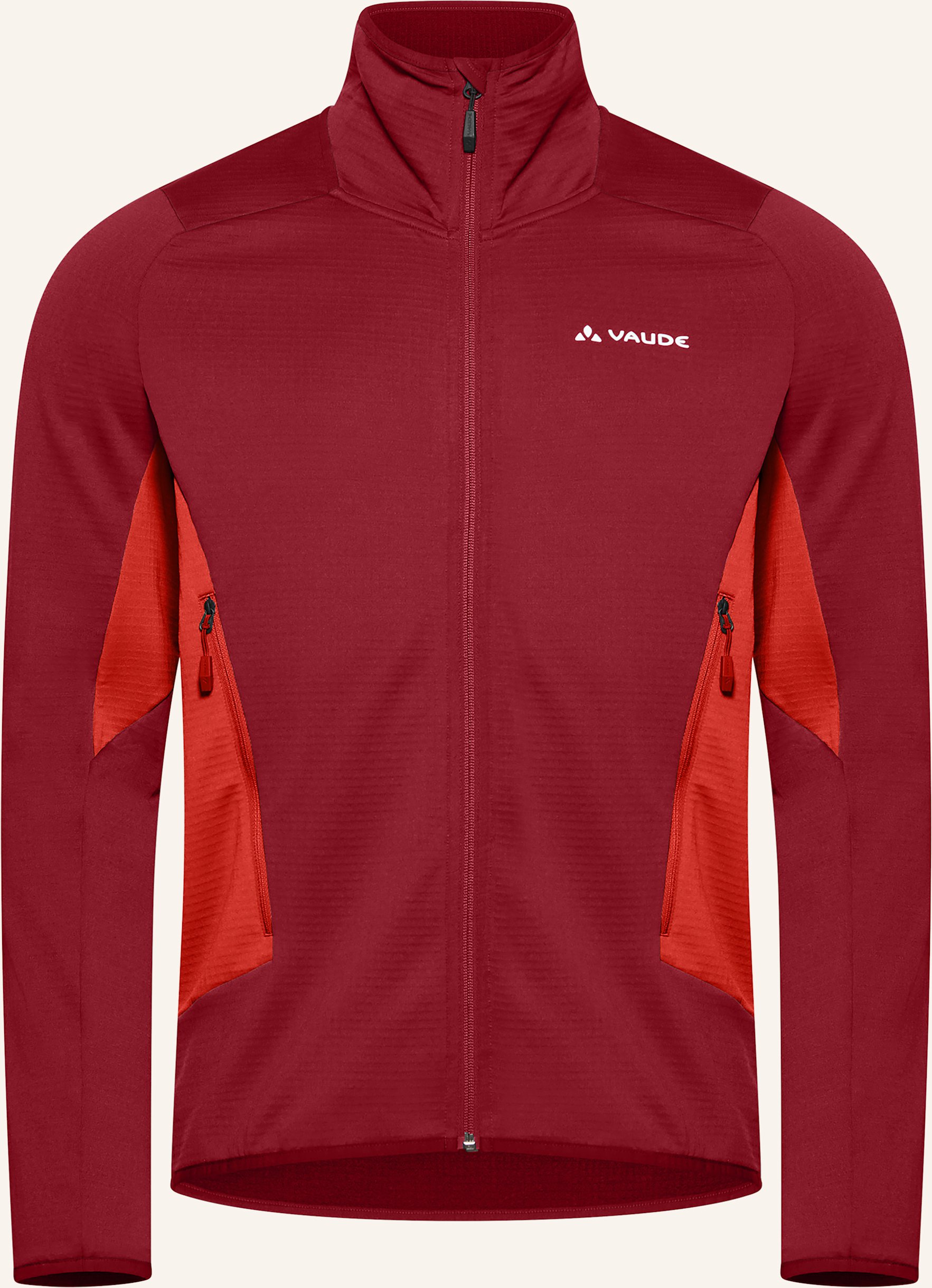 Vaude Fleecejacke Monviso rot