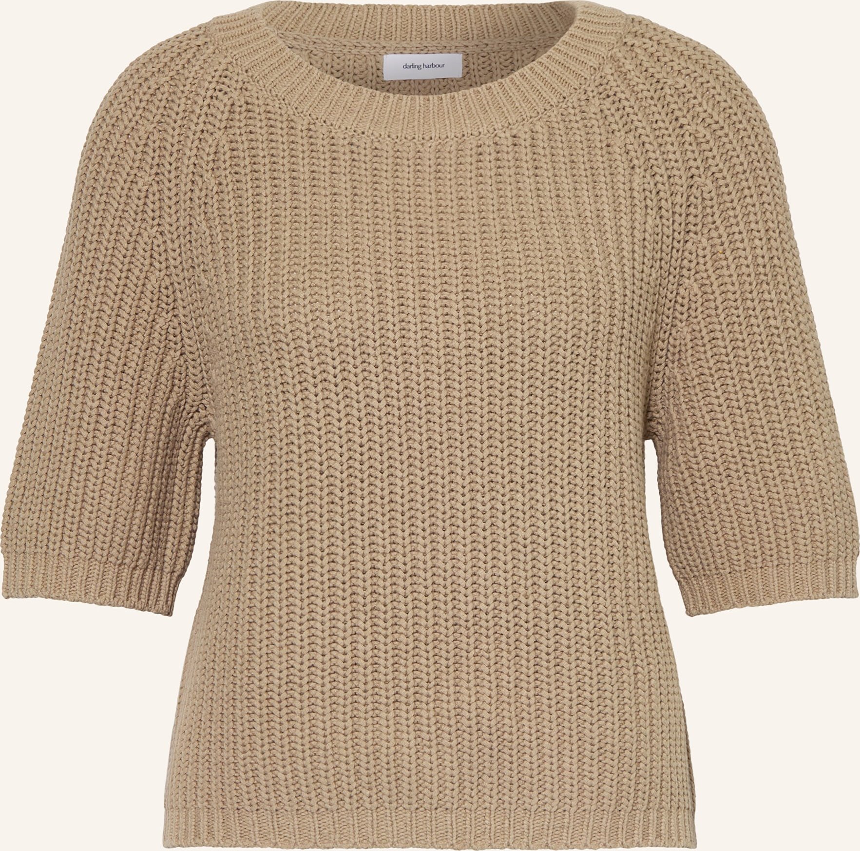 Darling Harbour Strickshirt beige