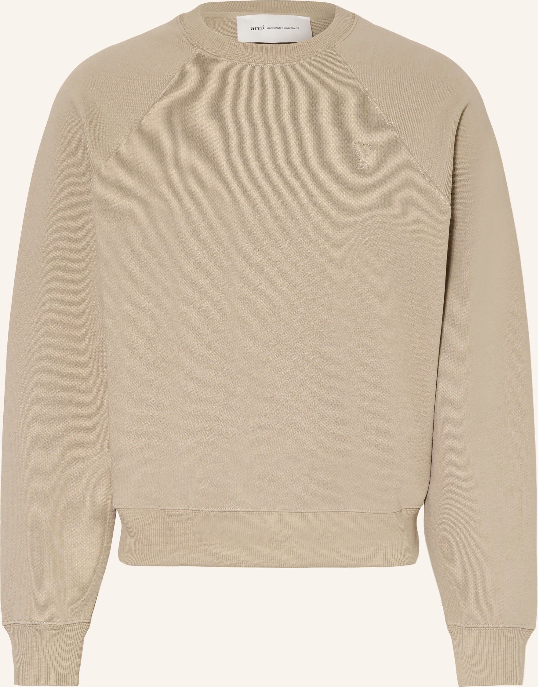 Ami Paris Sweatshirt beige