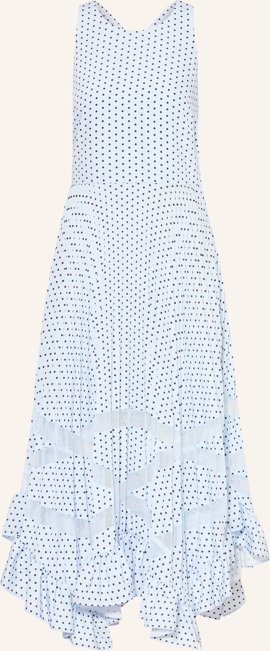 Claudie Pierlot Kleid Mit Spitze blau