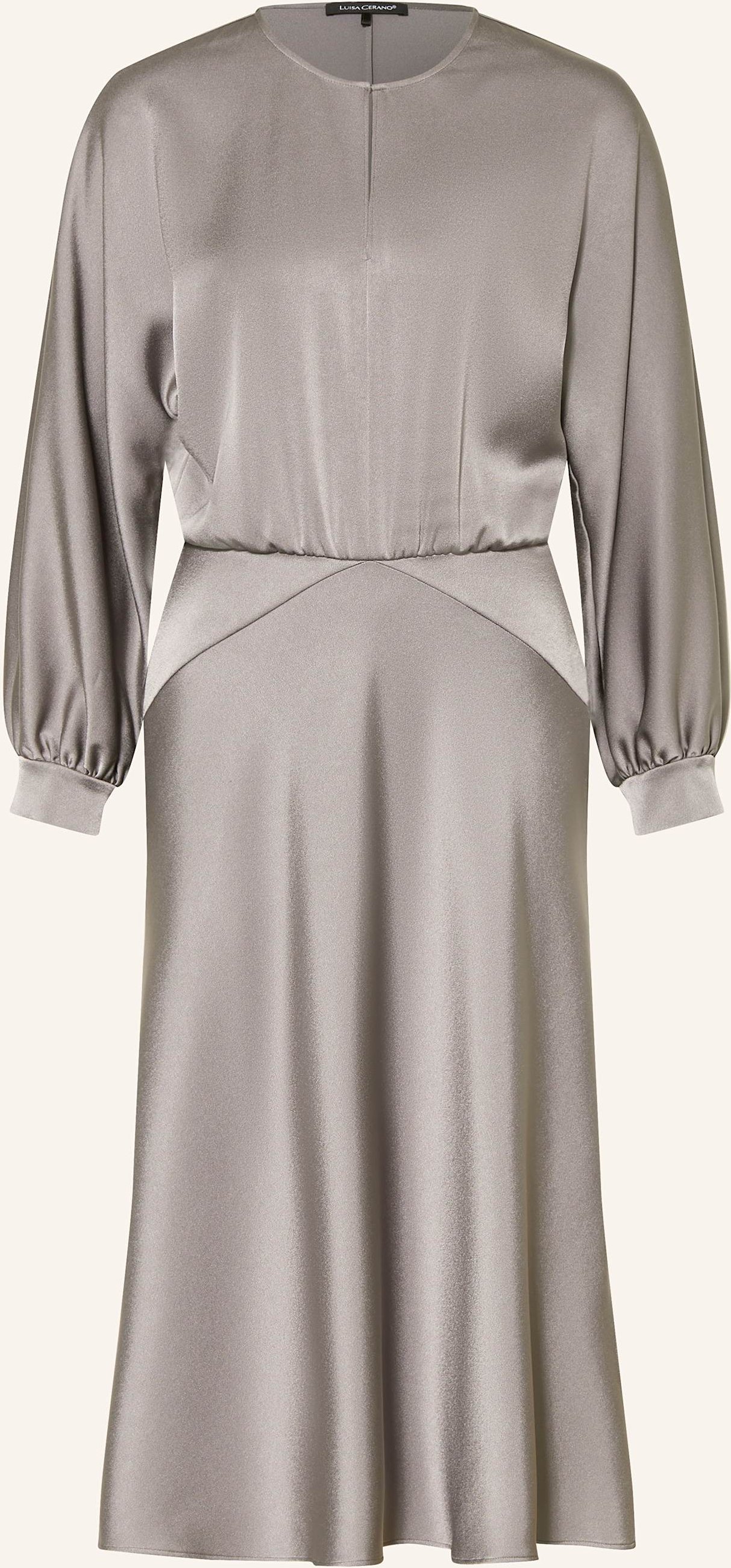 Luisa Cerano Cocktailkleid silber