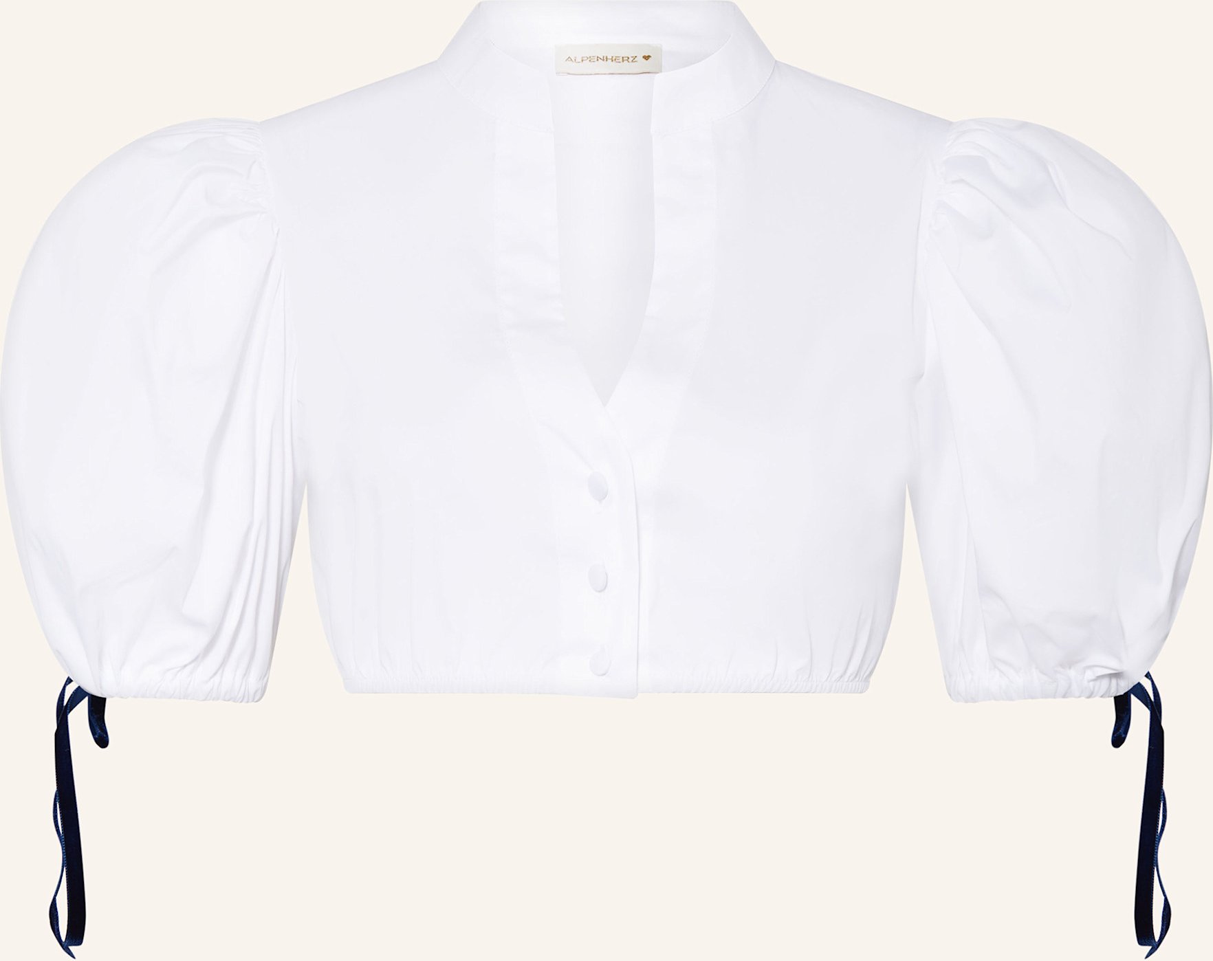 Alpenherz Dirndlbluse Adele weiss
