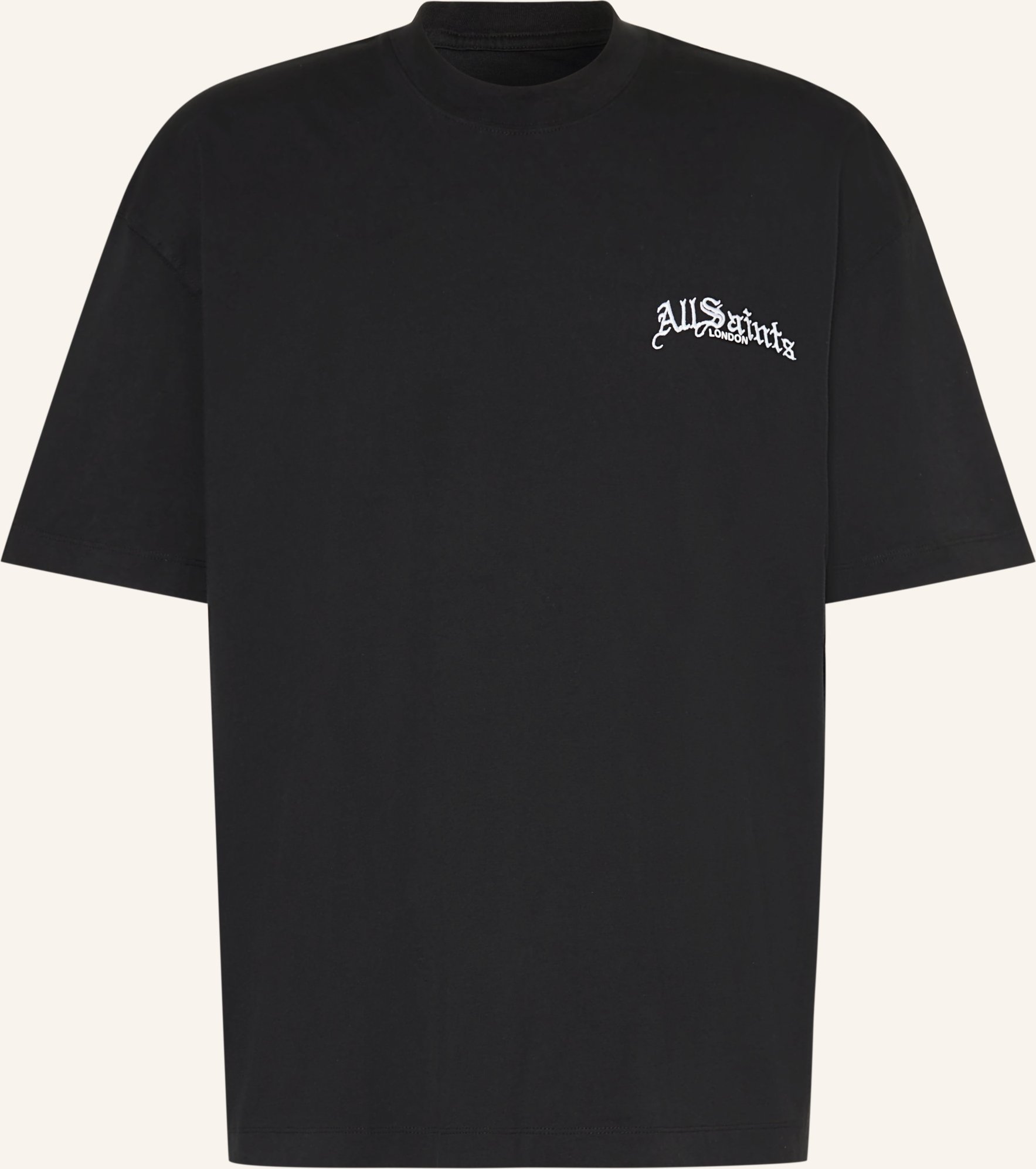 Allsaints T-Shirt Descent schwarz