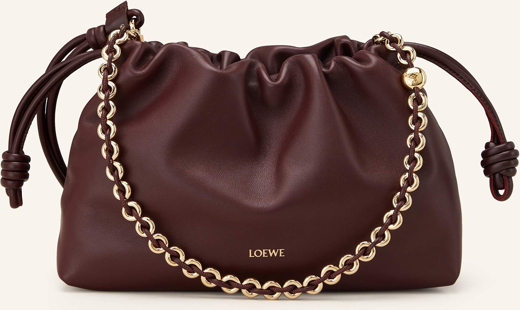 Loewe Umhängetasche Flamenco Medium rot