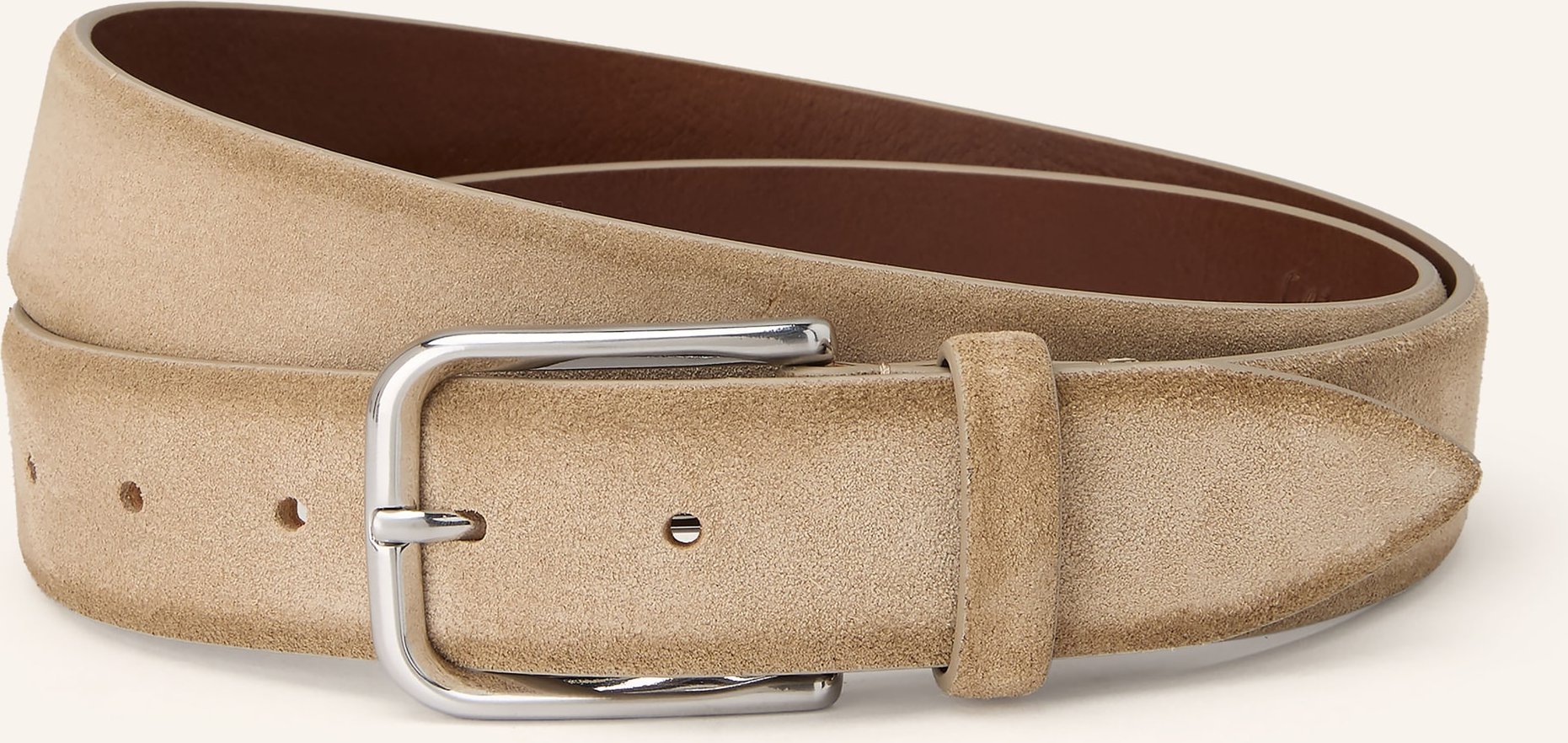 Veneta Cinture Ledergürtel beige