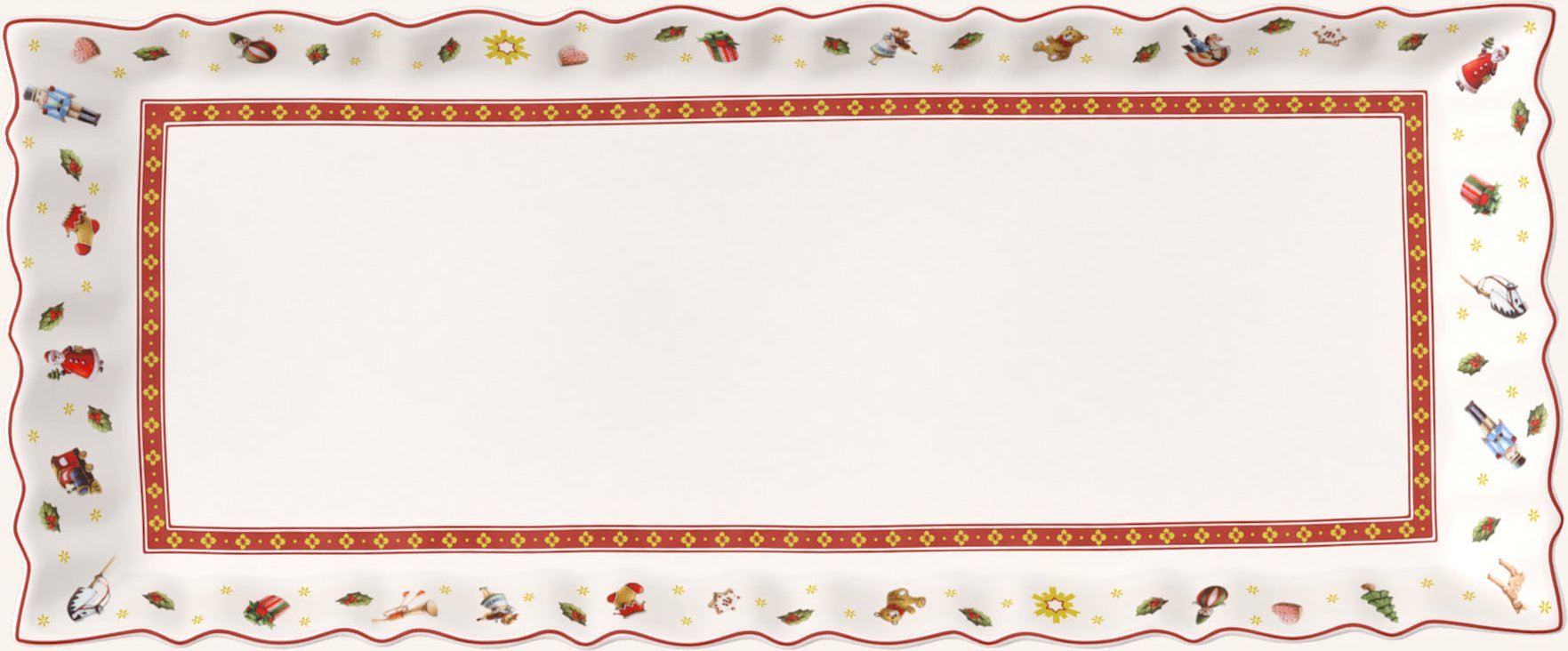 Villeroy & Boch Königskuchenplatte Toy's Delight rot