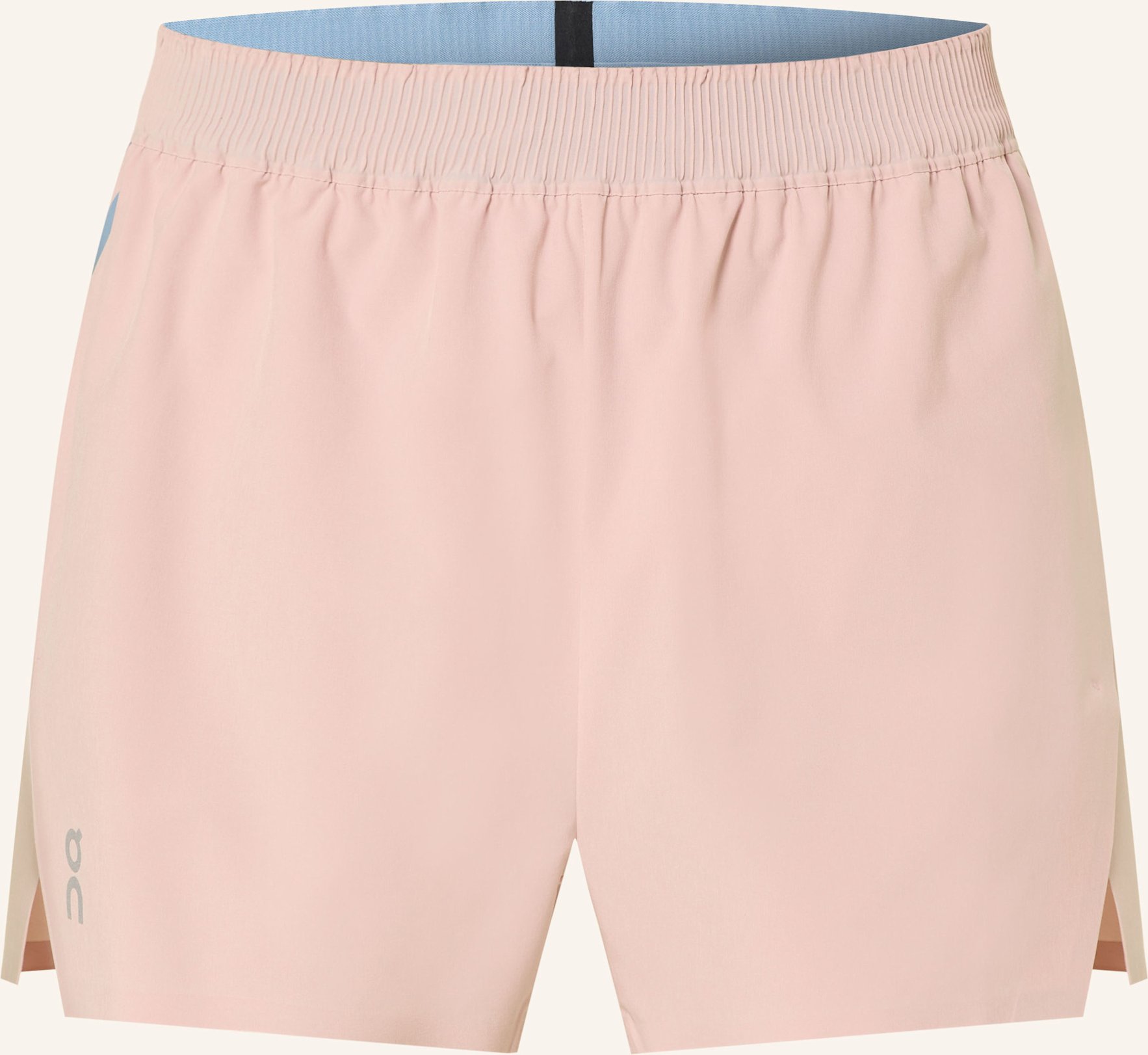 On 2-in1-Laufshorts Train braun