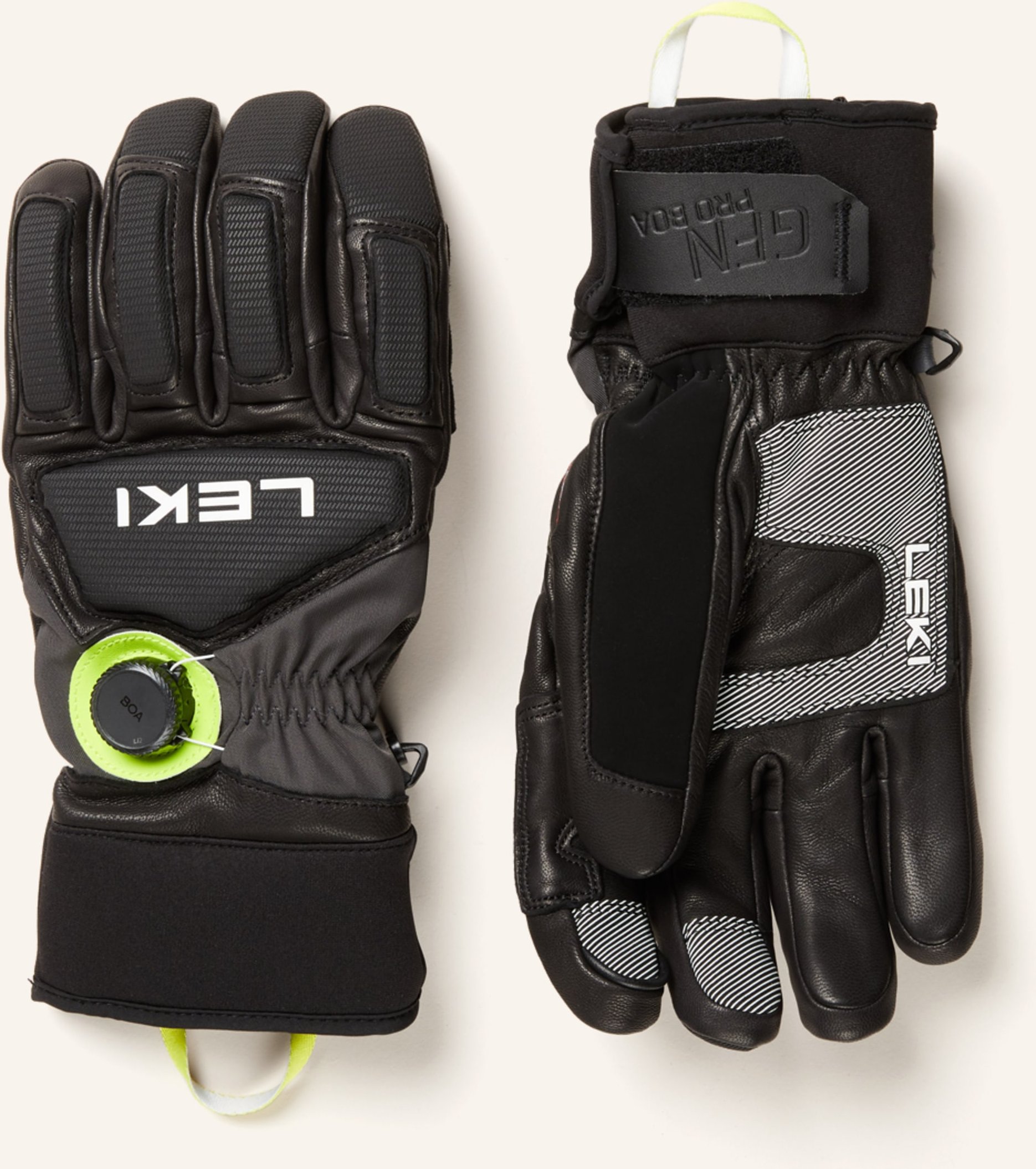 Leki Skihandschuhe Griffin Tune 3d Boa® schwarz