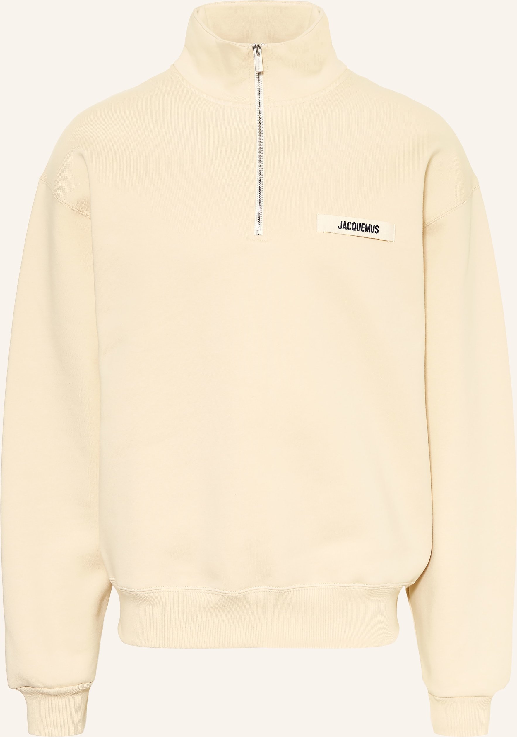 Jacquemus Sweat-Troyer Le Camionneur Gros Grain beige