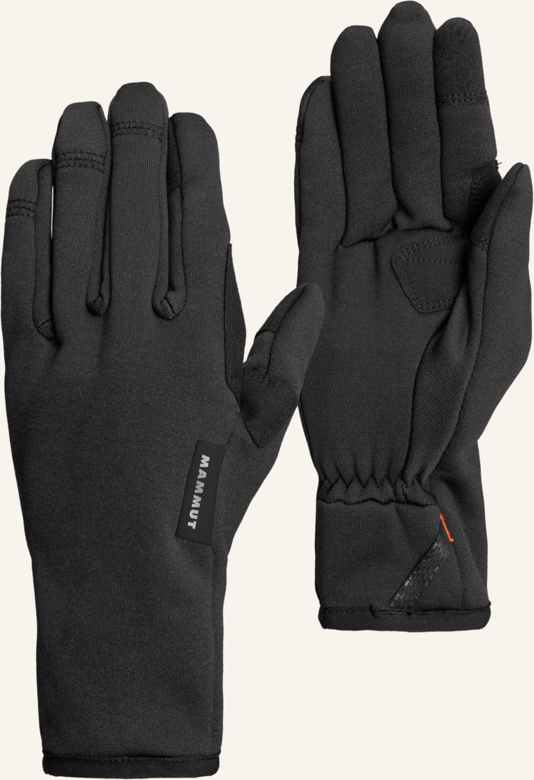 Thumbnail - Mammut Multisport-Handschuhe Fleece Pro Mit Touchscreen-Funktion schwarz