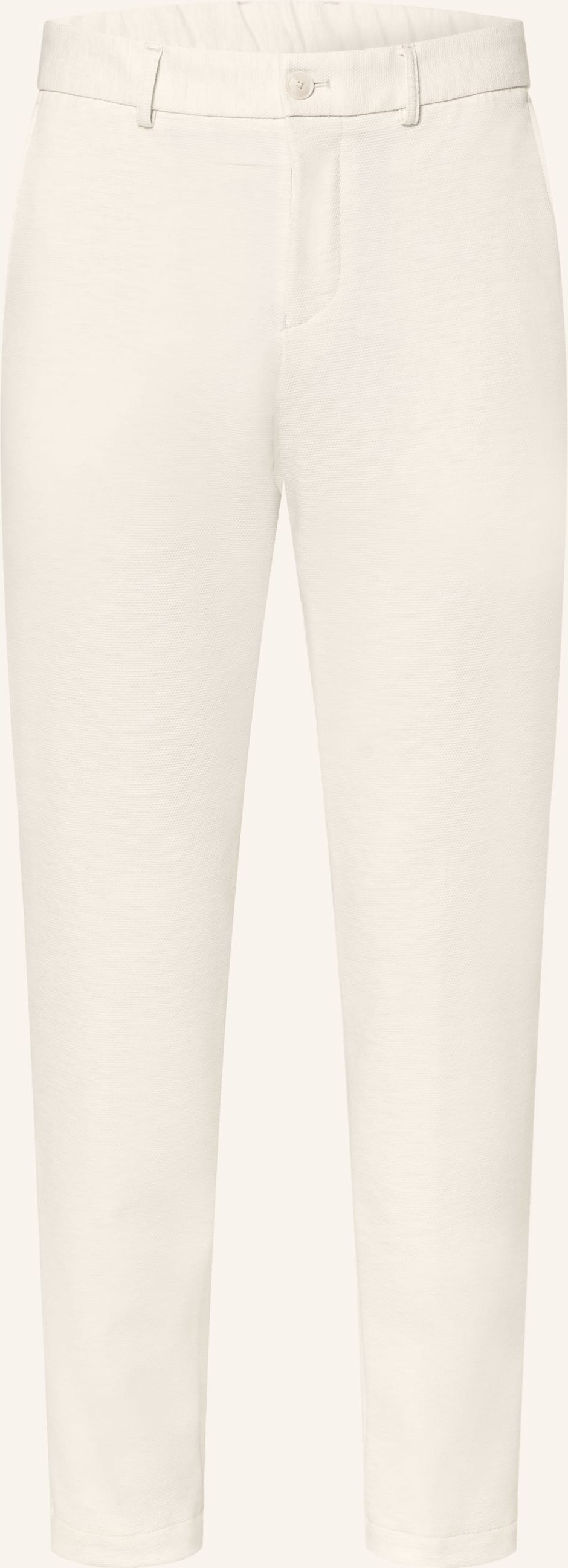 Boss Anzughose Genius Slim Fit Aus Jersey weiss