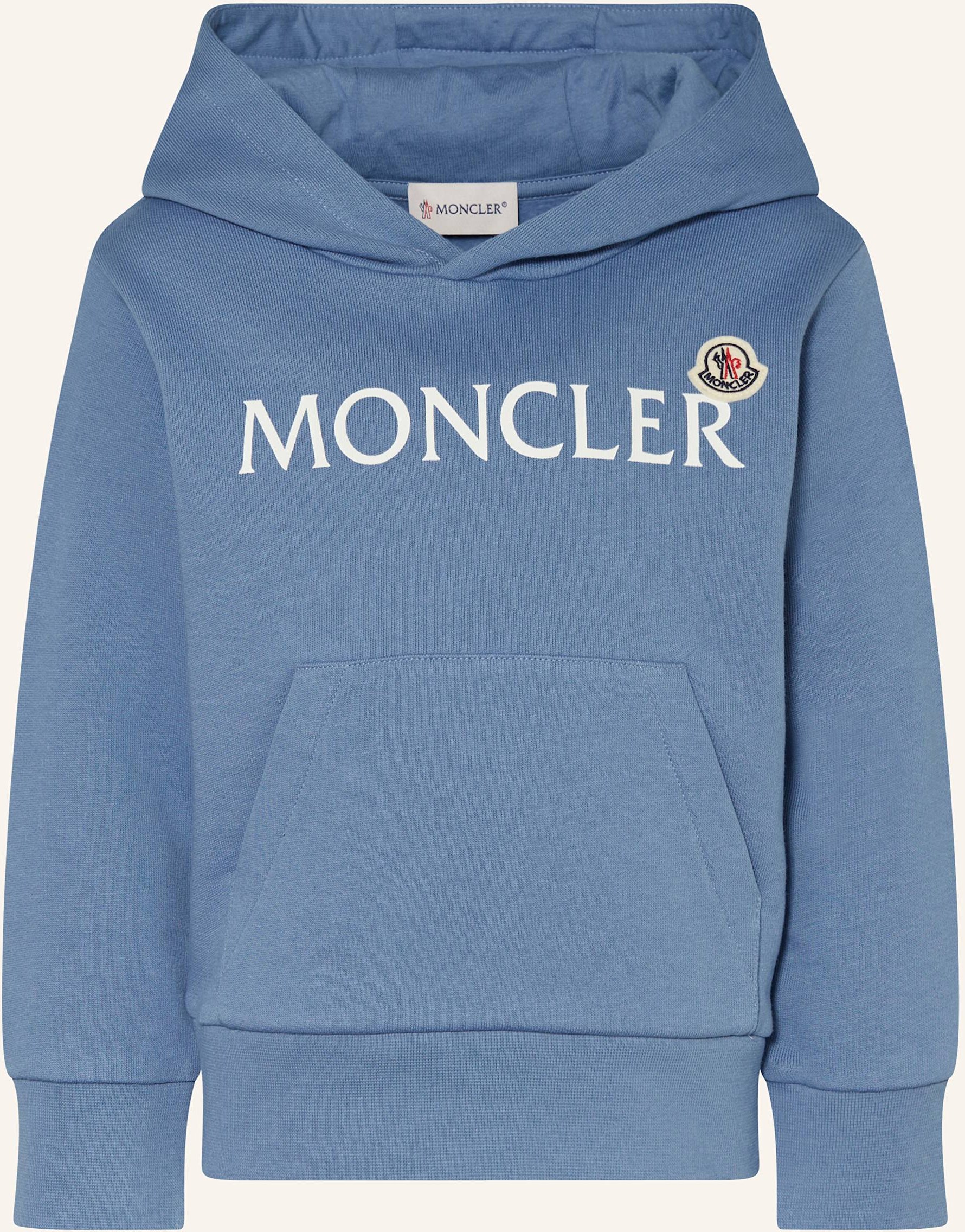 Moncler Enfant Hoodie blau