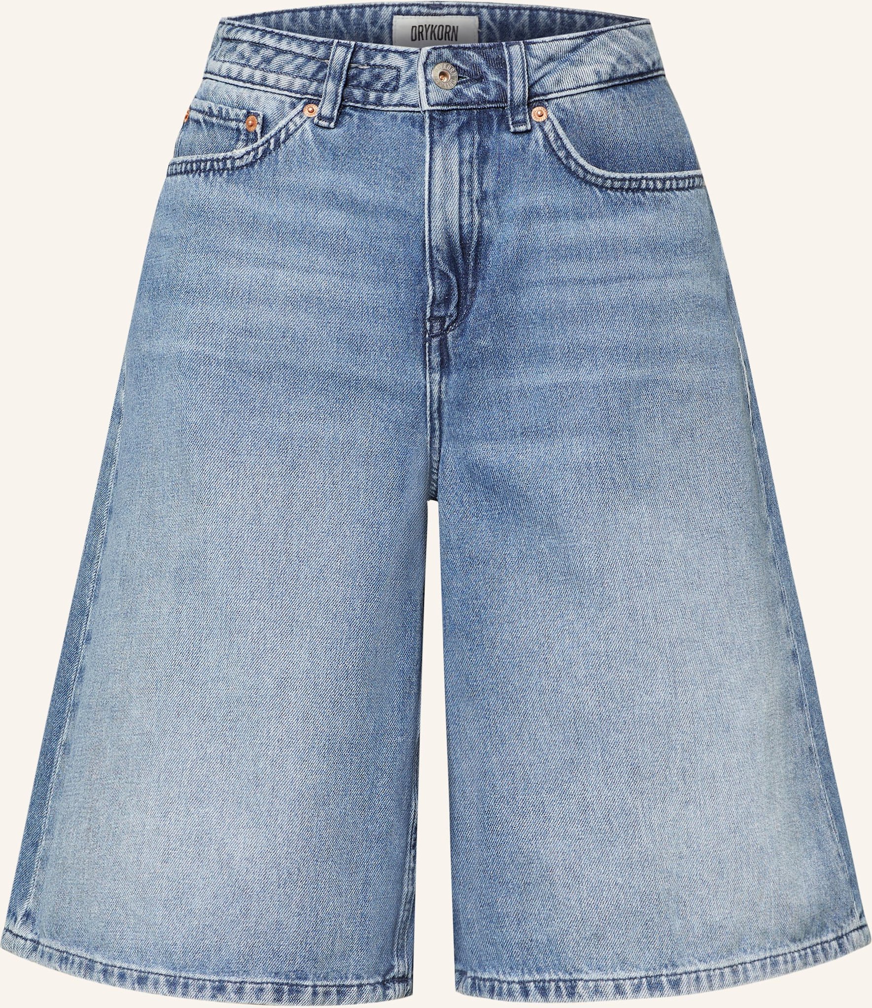 Drykorn Jeans-Bermudas None blau