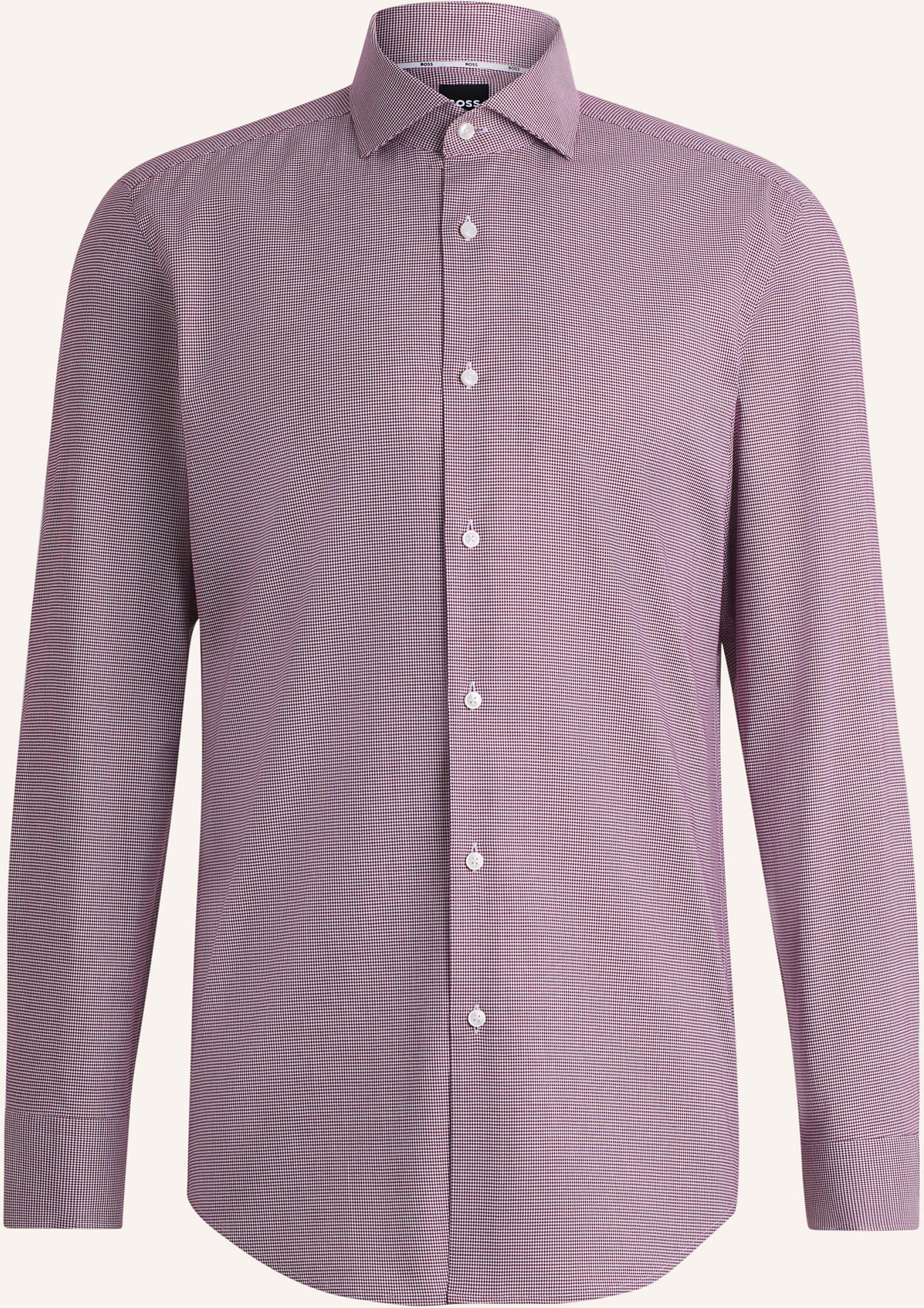 Boss Hemd Hank Spread Slim Fit rot