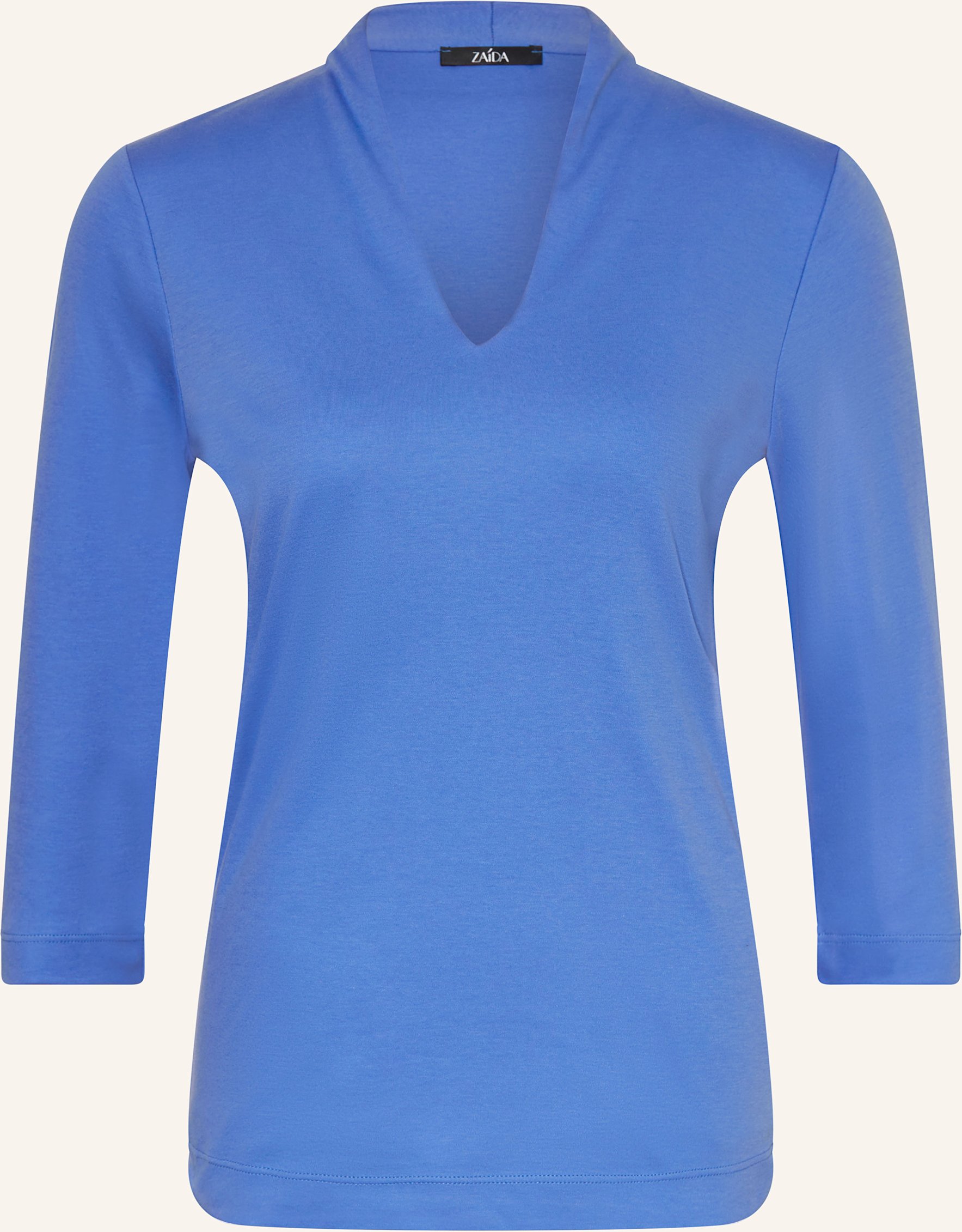 Zaída T-Shirt Mit 3/4-Arm blau