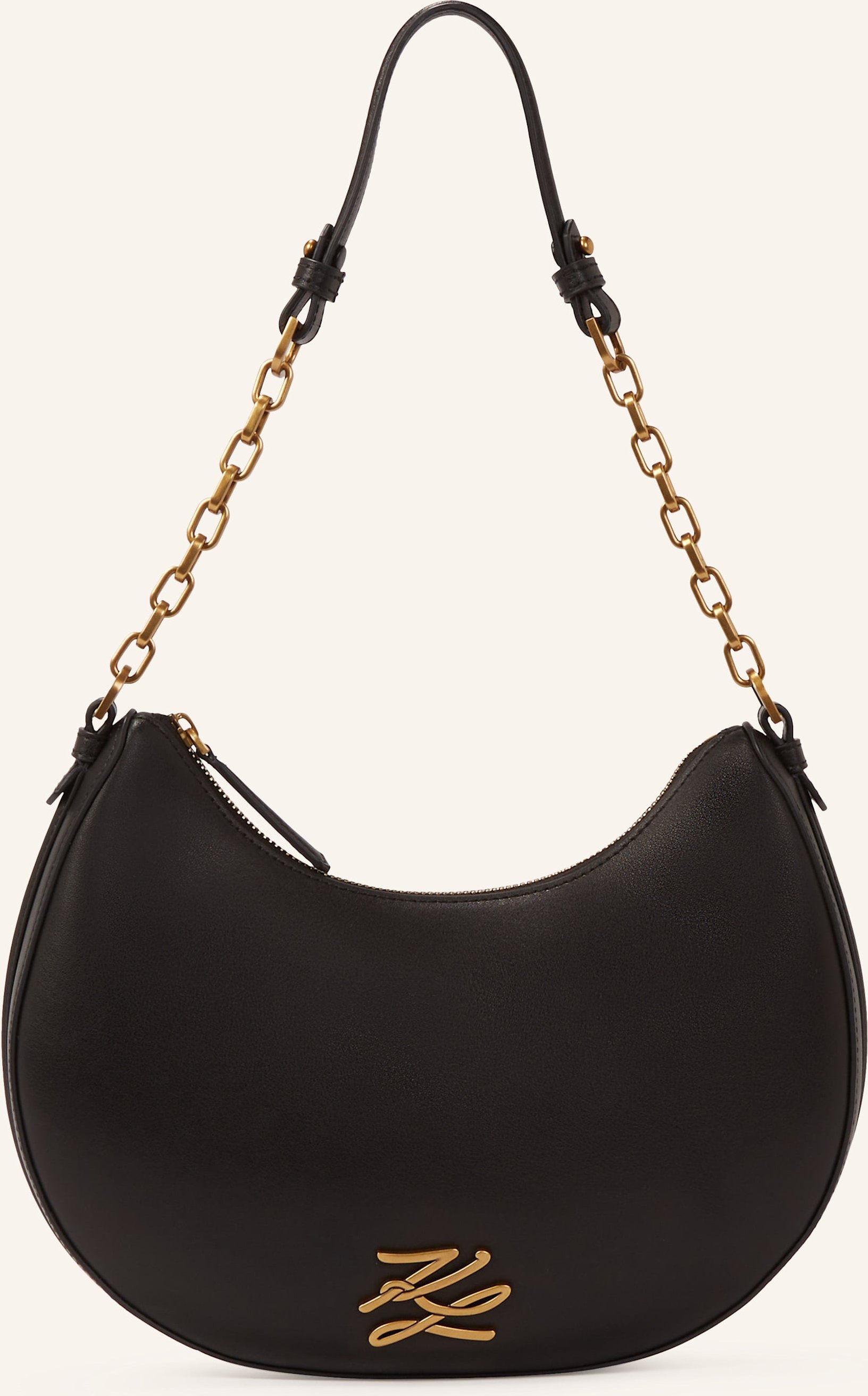 Karl Lagerfeld K/Autograph Hobo-Bag schwarz
