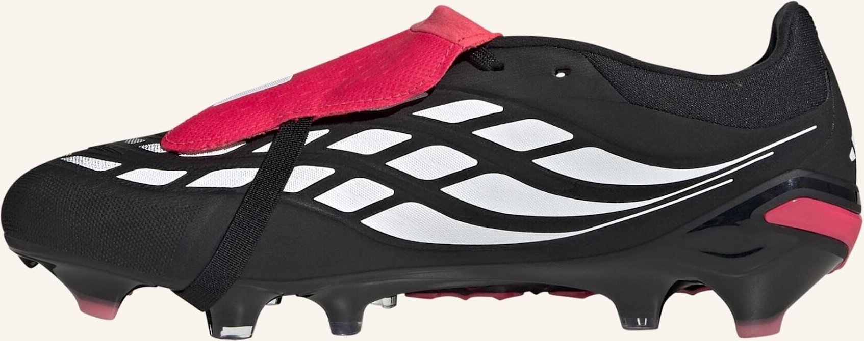 Adidas Predator Pro Fold-Over Tongue Firm Ground Fussballschuh schwarz