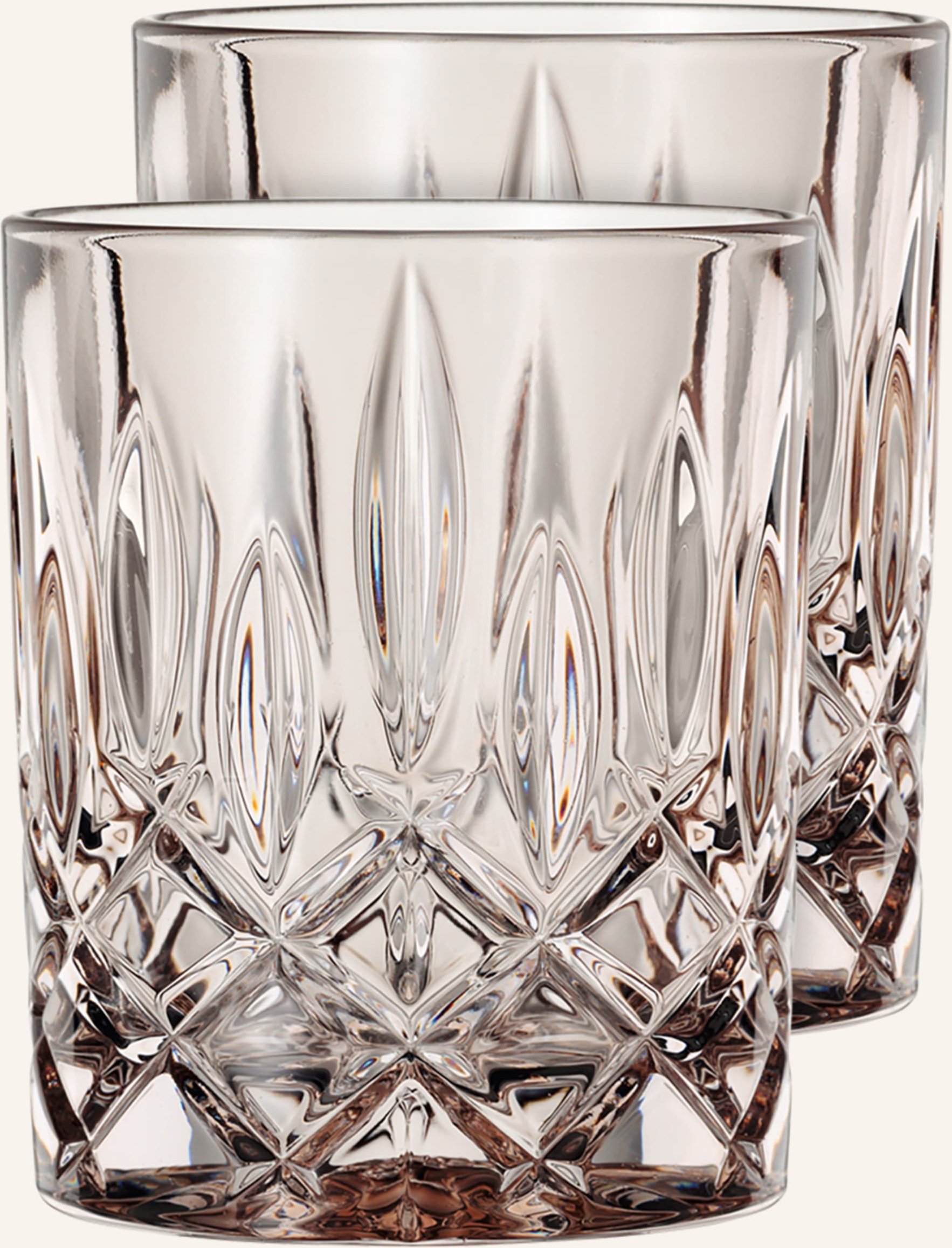 Nachtmann 2er-Set Whiskygläser Noblesse beige