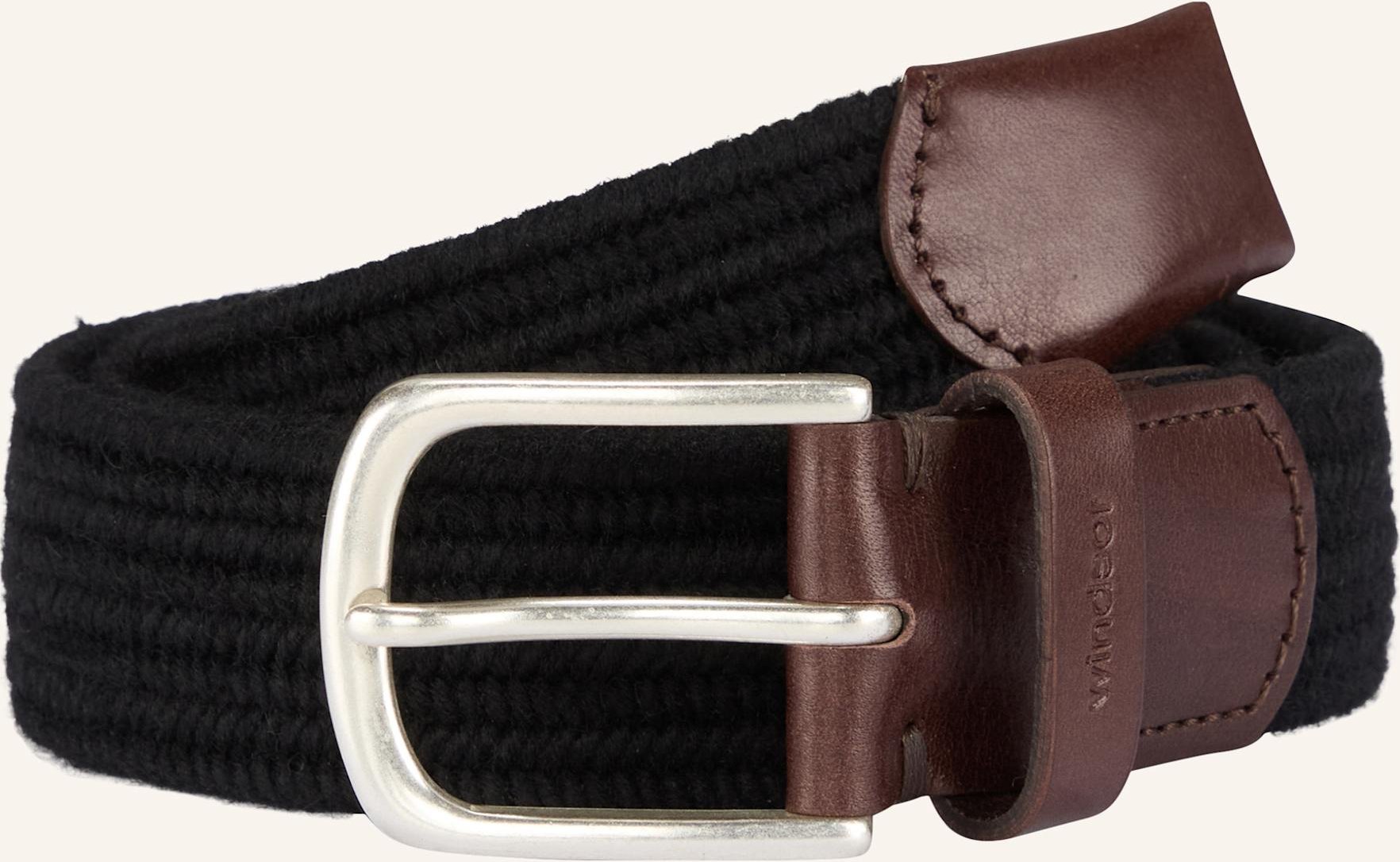 Windsor. Gürtel schwarz
