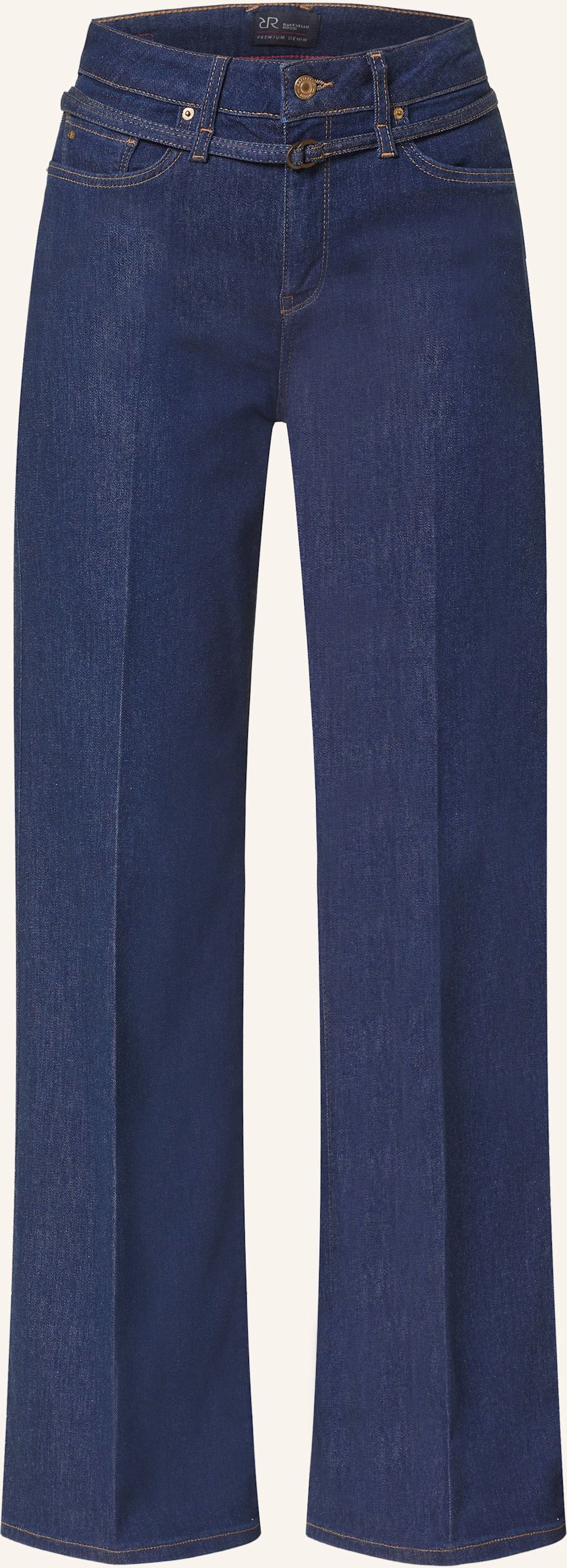 Raffaello Rossi Flared Jeans Sventy B blau