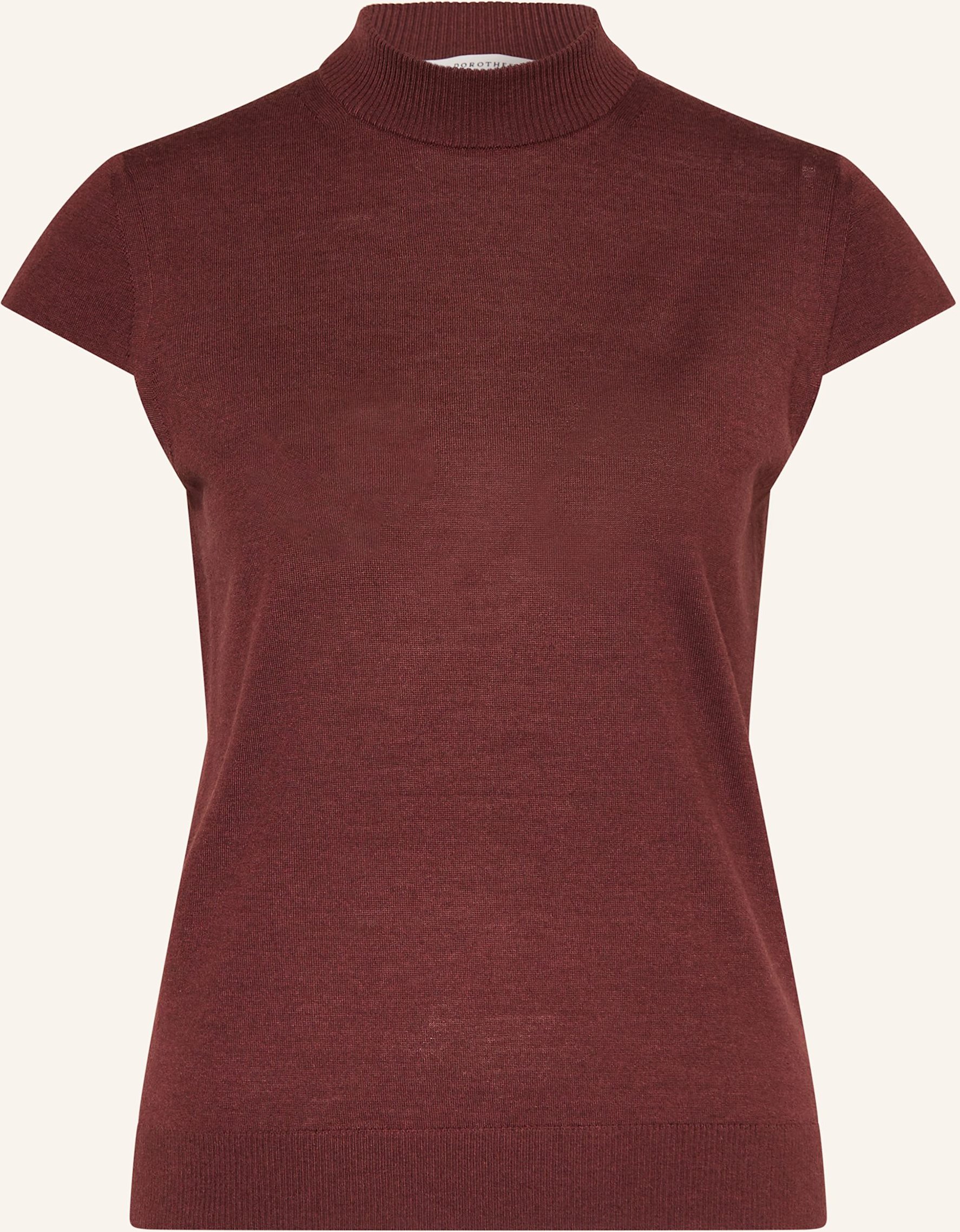 Dorothee Schumacher Strickshirt Essential Ease Mit Seide braun