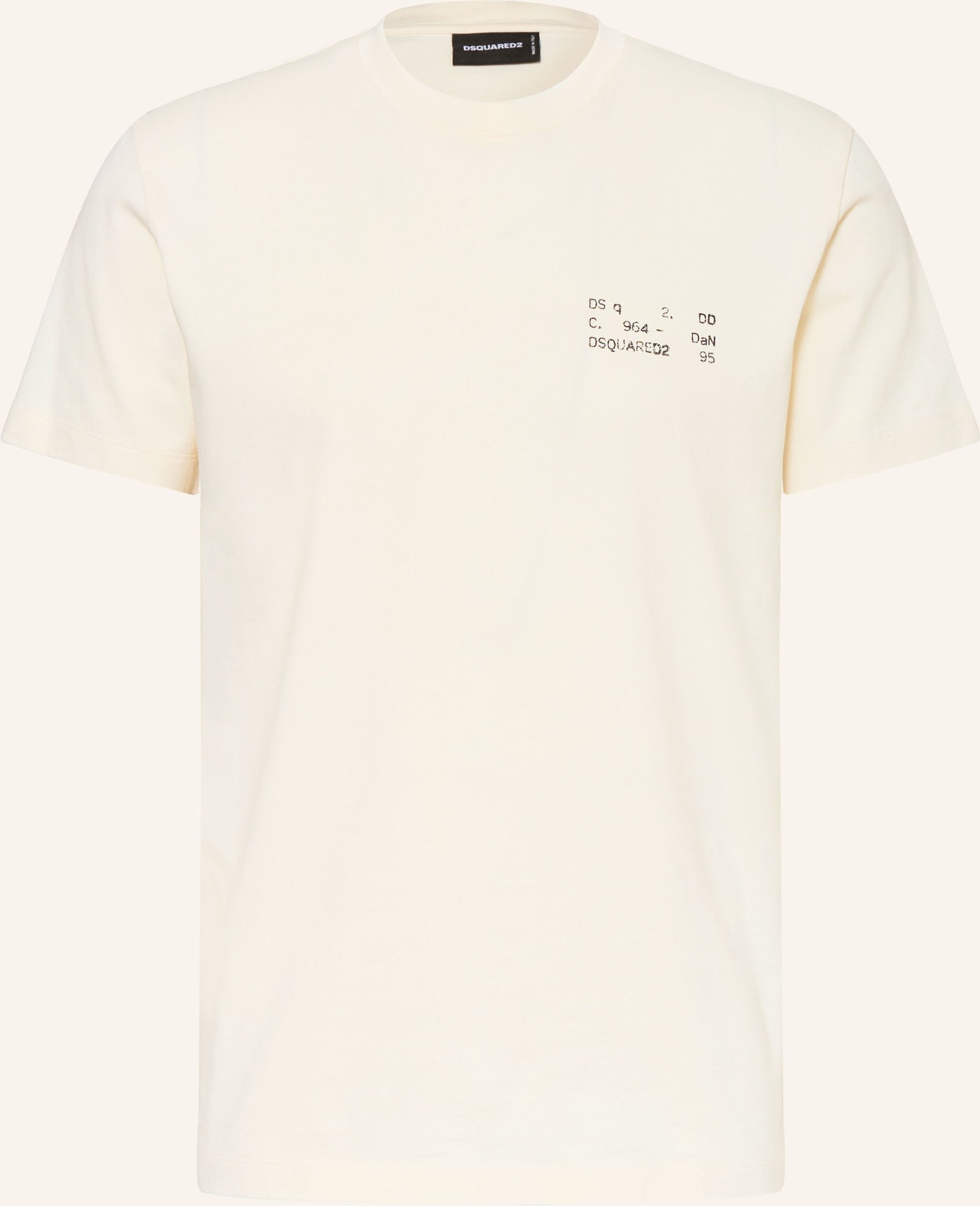 dsquared2 T-Shirt weiss